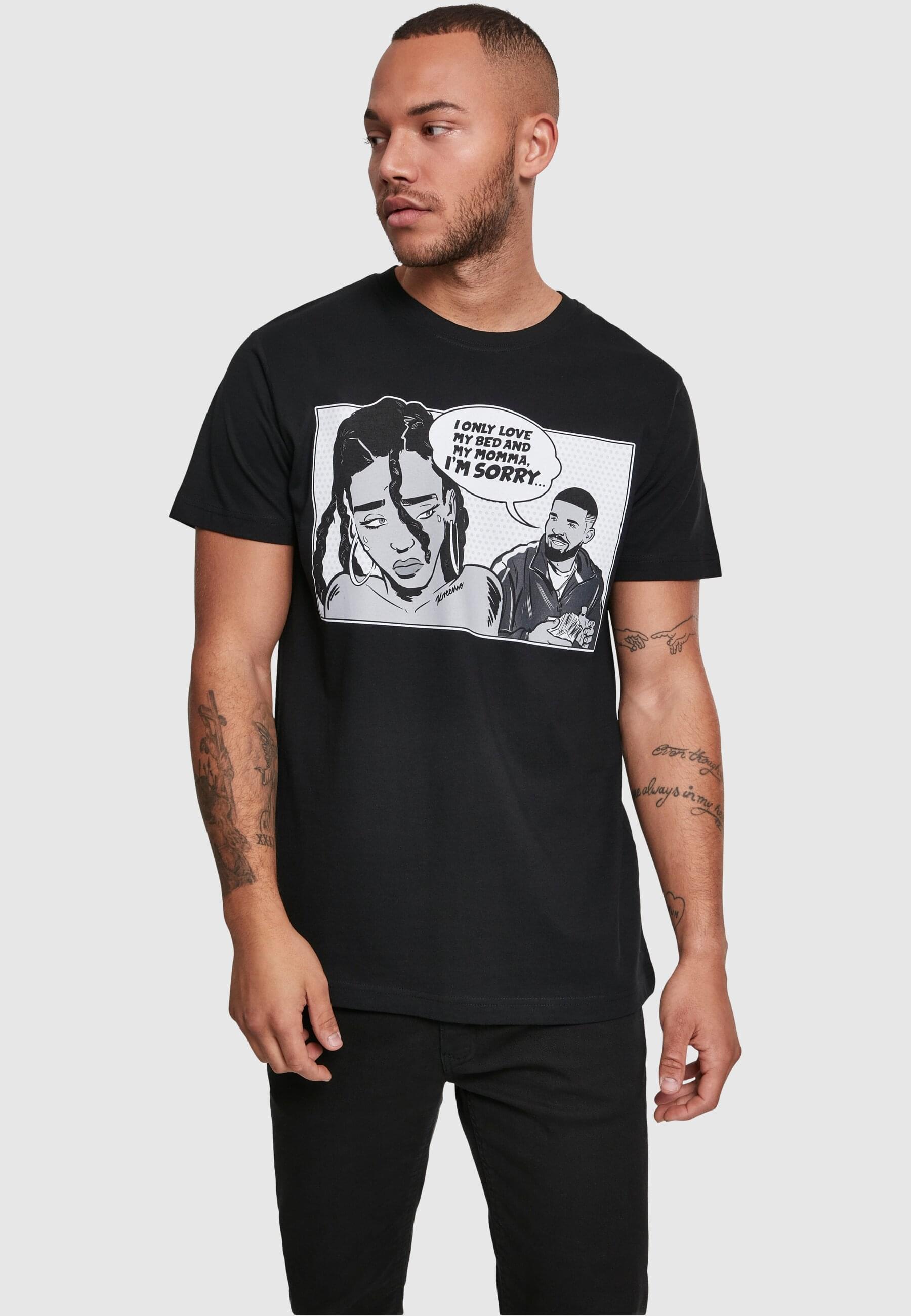 Thumbnail - MisterTee T-Shirt "MisterTee Herren Sorry Tee", (1 tlg.)