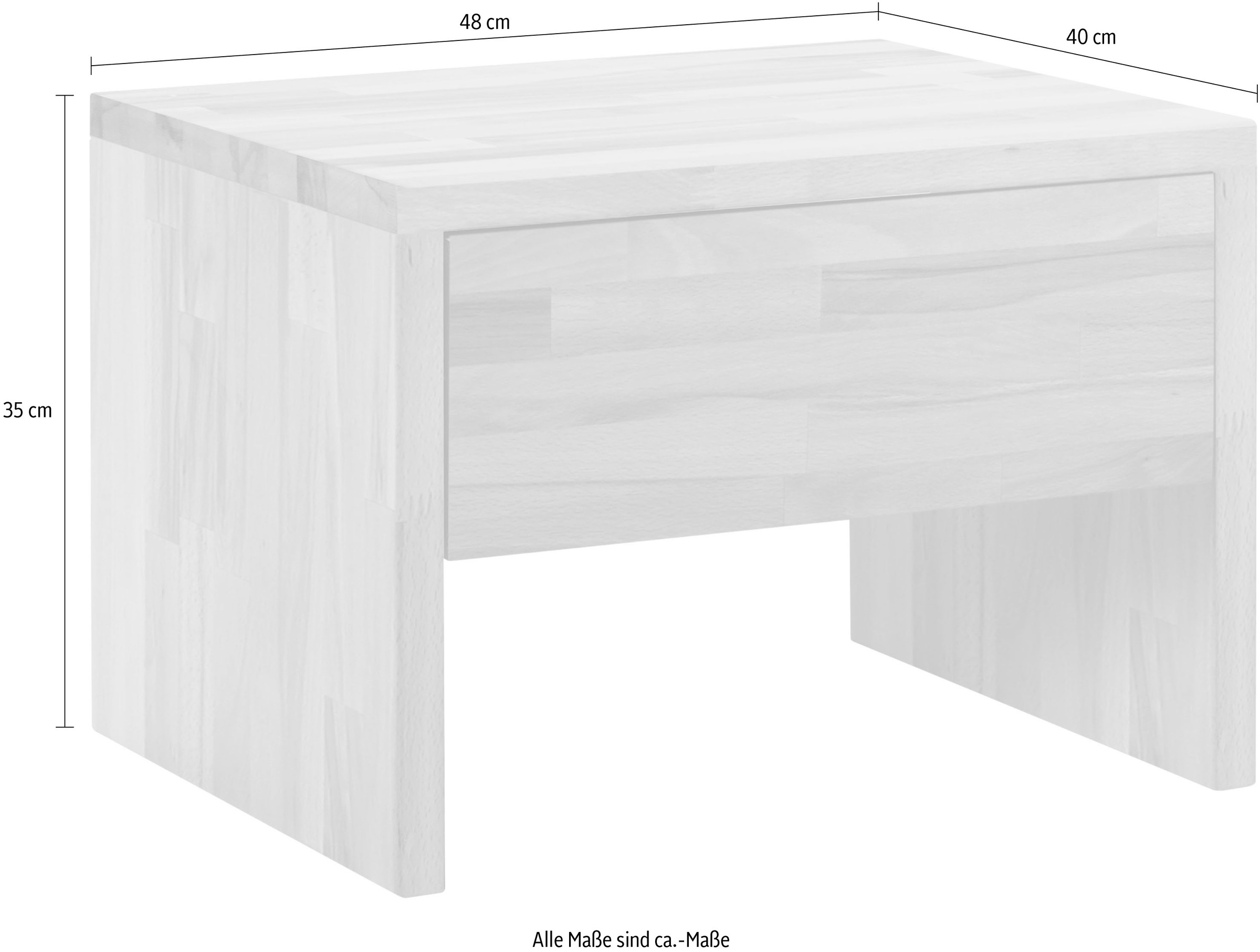 HASENA Nachttisch "Salva" günstig online kaufen