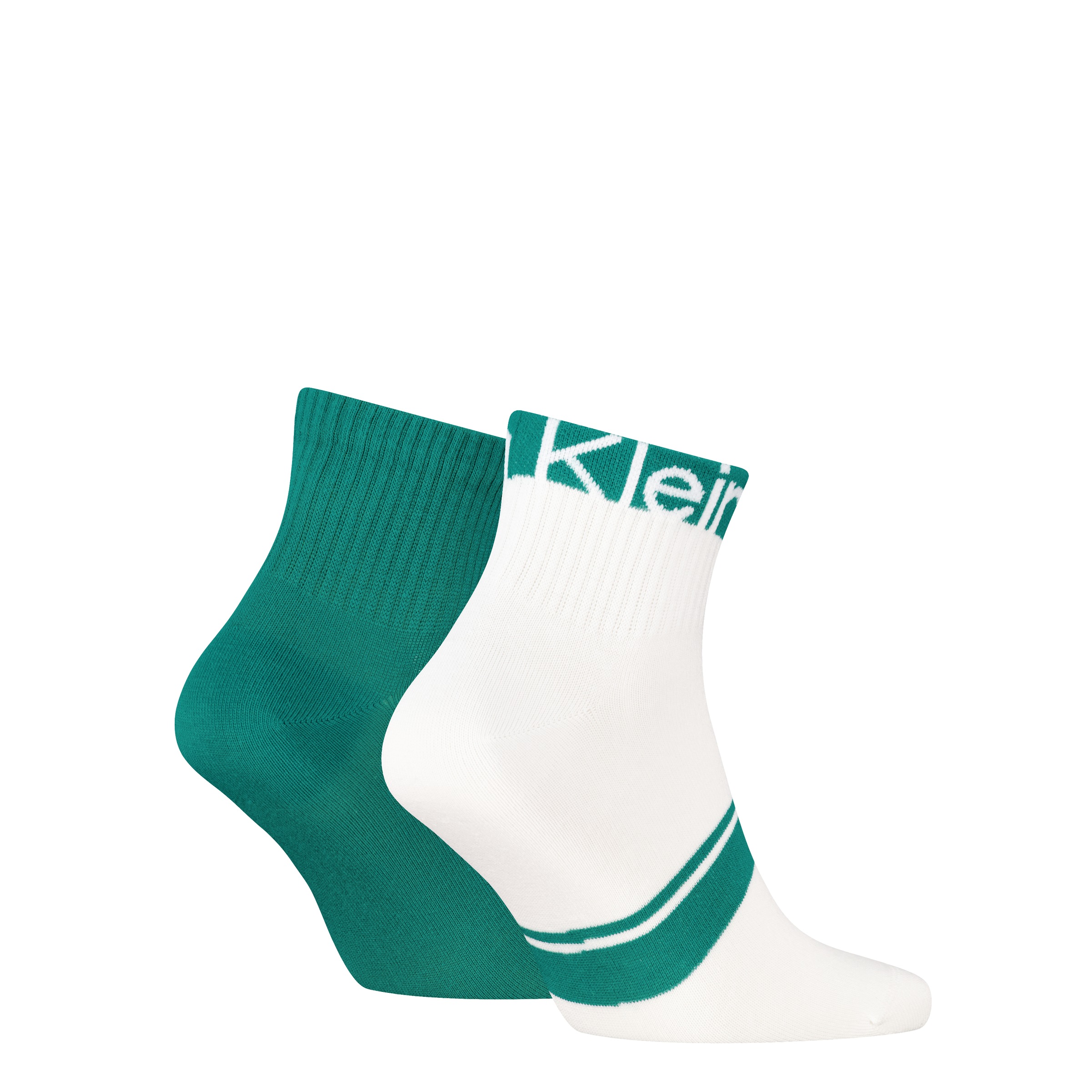 Calvin Klein Kurzsocken "CK MEN QUARTER LOGO STRIPE" 2 Paar, mit breitem Ri günstig online kaufen