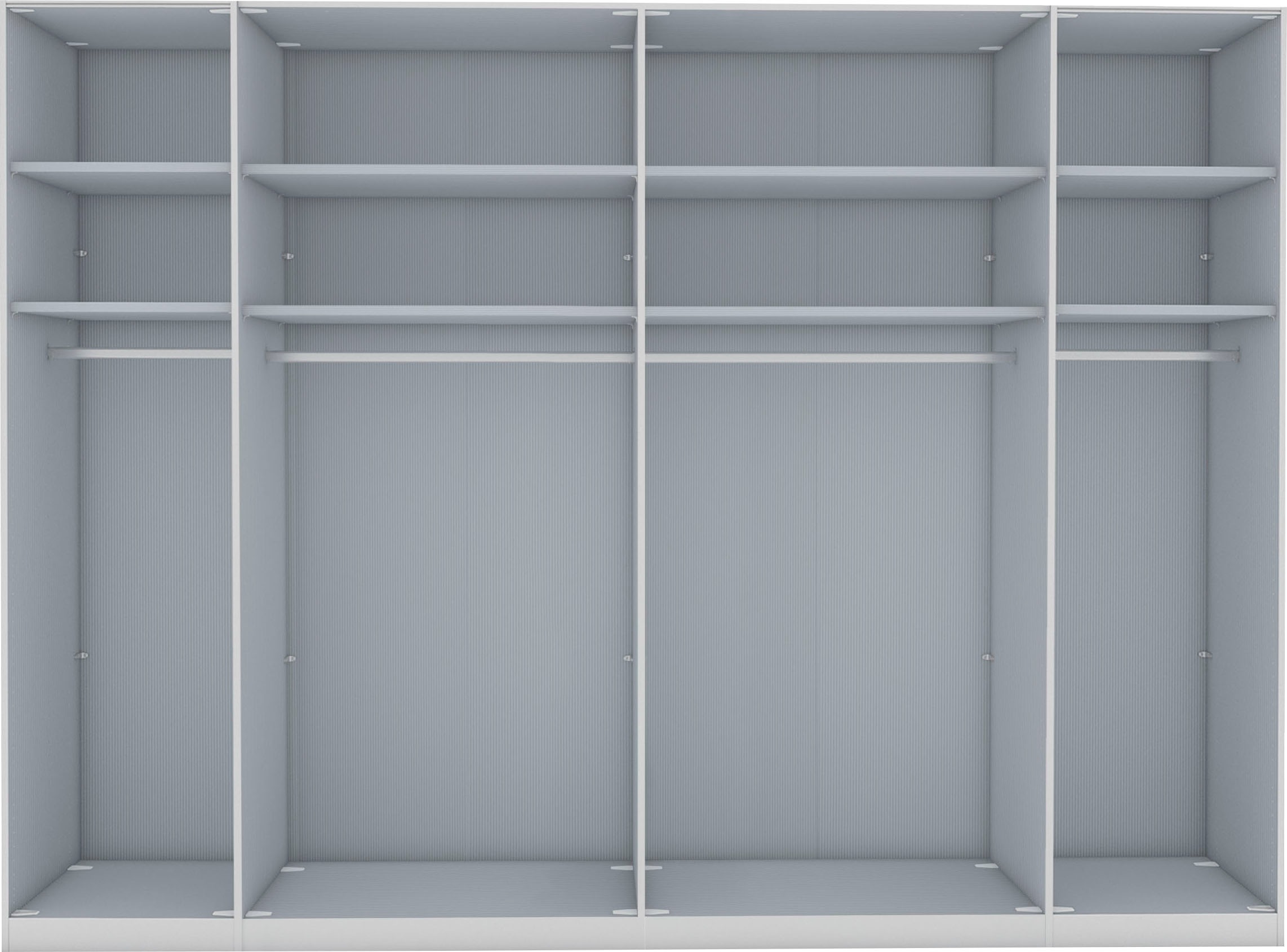 Thumbnail - WIEMANN Drehtürenschrank "Monaco", mit Teil-Glasfront sowie hochwertige Beschläge inkl. Dämpfung