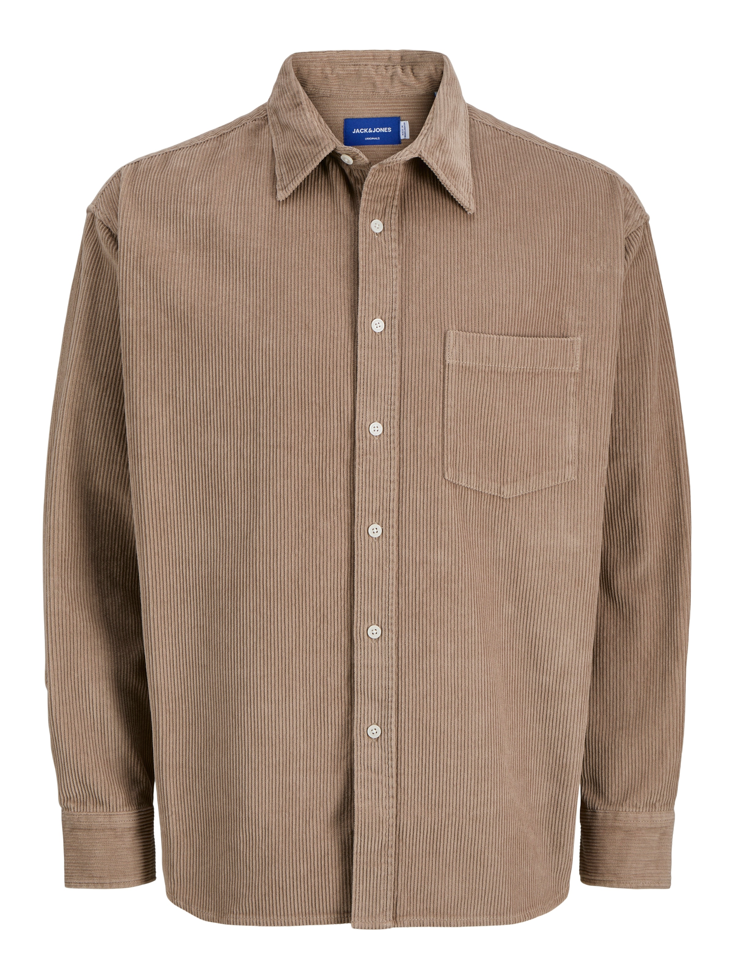 Jack & Jones Langarmhemd »JORINWOOD OVERSIZED CORD SHIRT LS«
