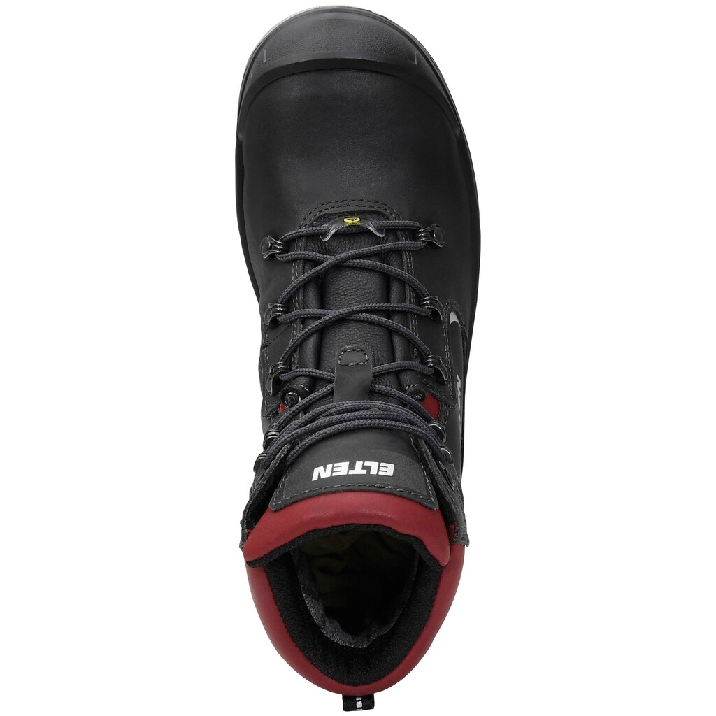 Elten Sicherheitsstiefel »LENA GTX black-red Mid ESD S3 CI«