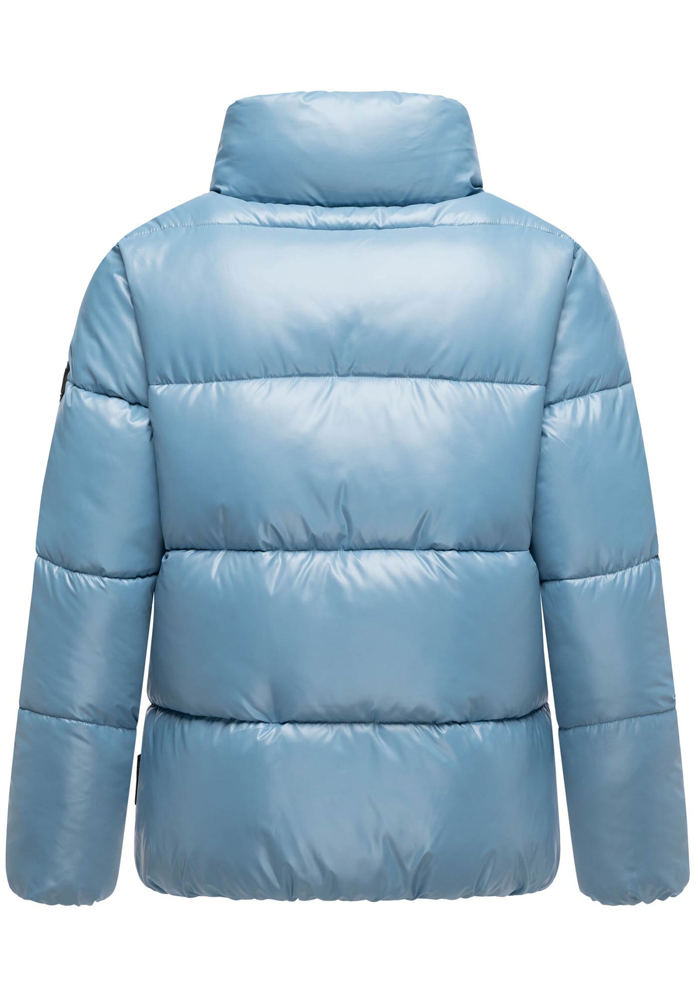 Marikoo Winterjacke »Hazalee«, mit leicht gläzendem Obermaterial und hohem Kragen