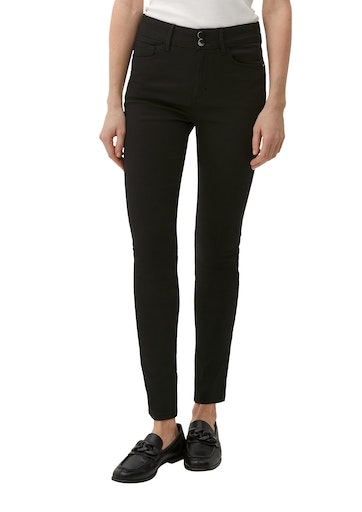 s.Oliver BLACK LABEL 5-Pocket-Jeans, mit Doppelknopf-Verschluss