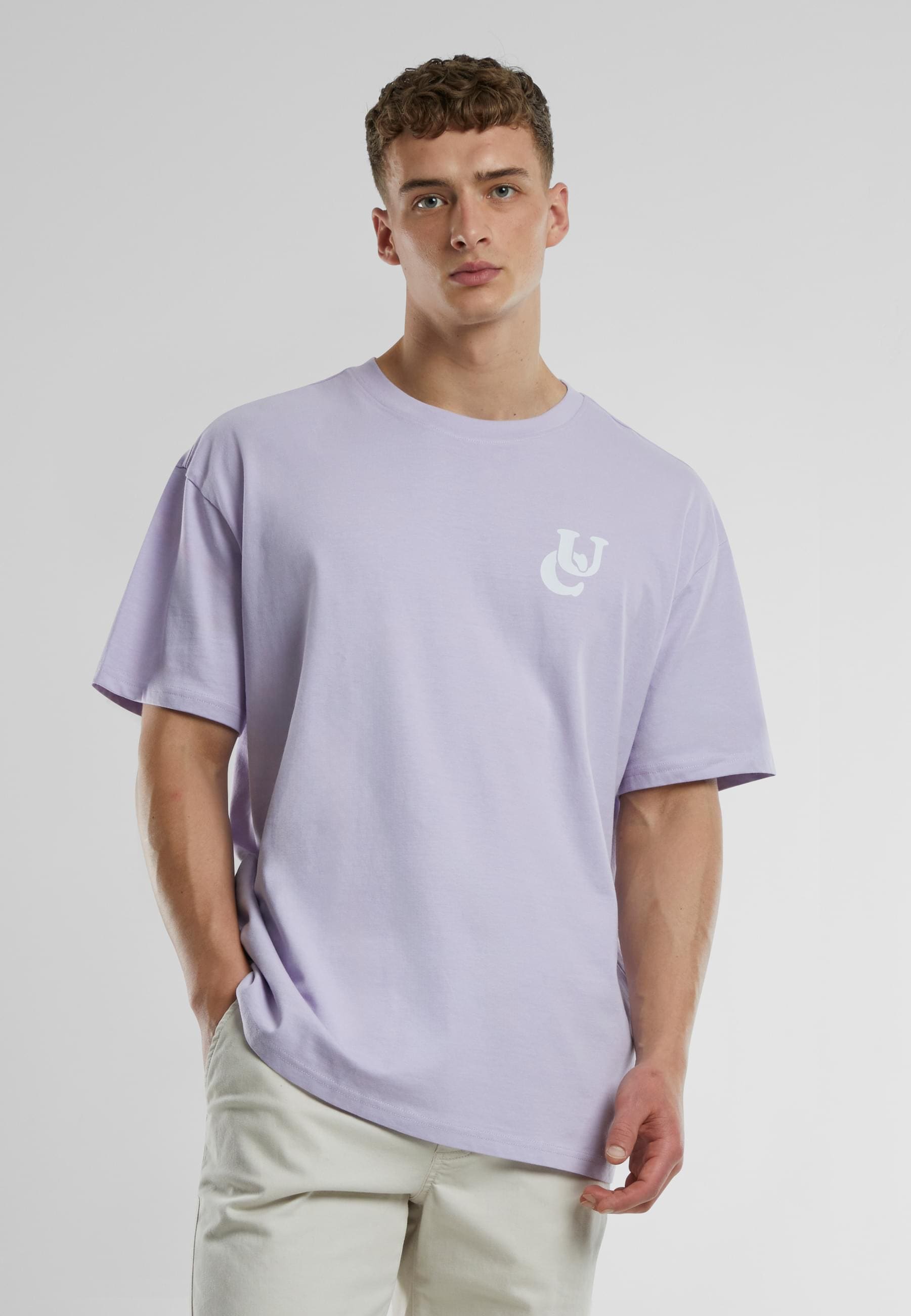 URBAN CLASSICS T-Shirt »Urban Classics UC Weavy Logo Heavy Oversized Tee«, (1 tlg.)