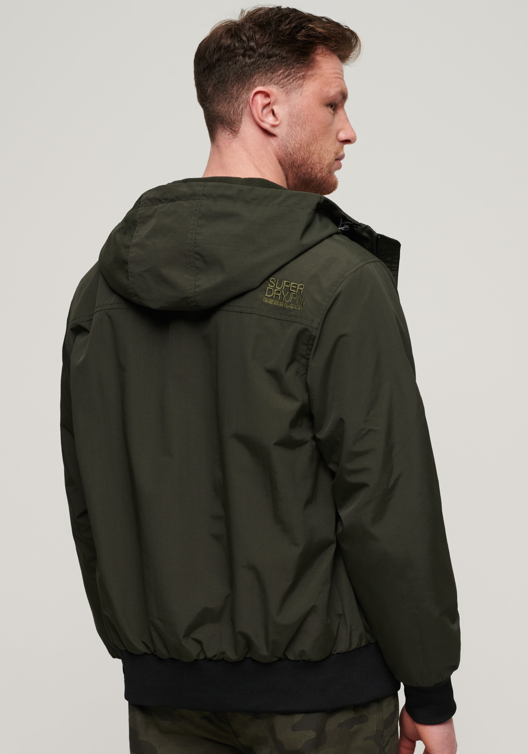 Superdry Bomberjacke "SURPLUS NYLON HOODED BOMBER", mit Kapuze günstig online kaufen