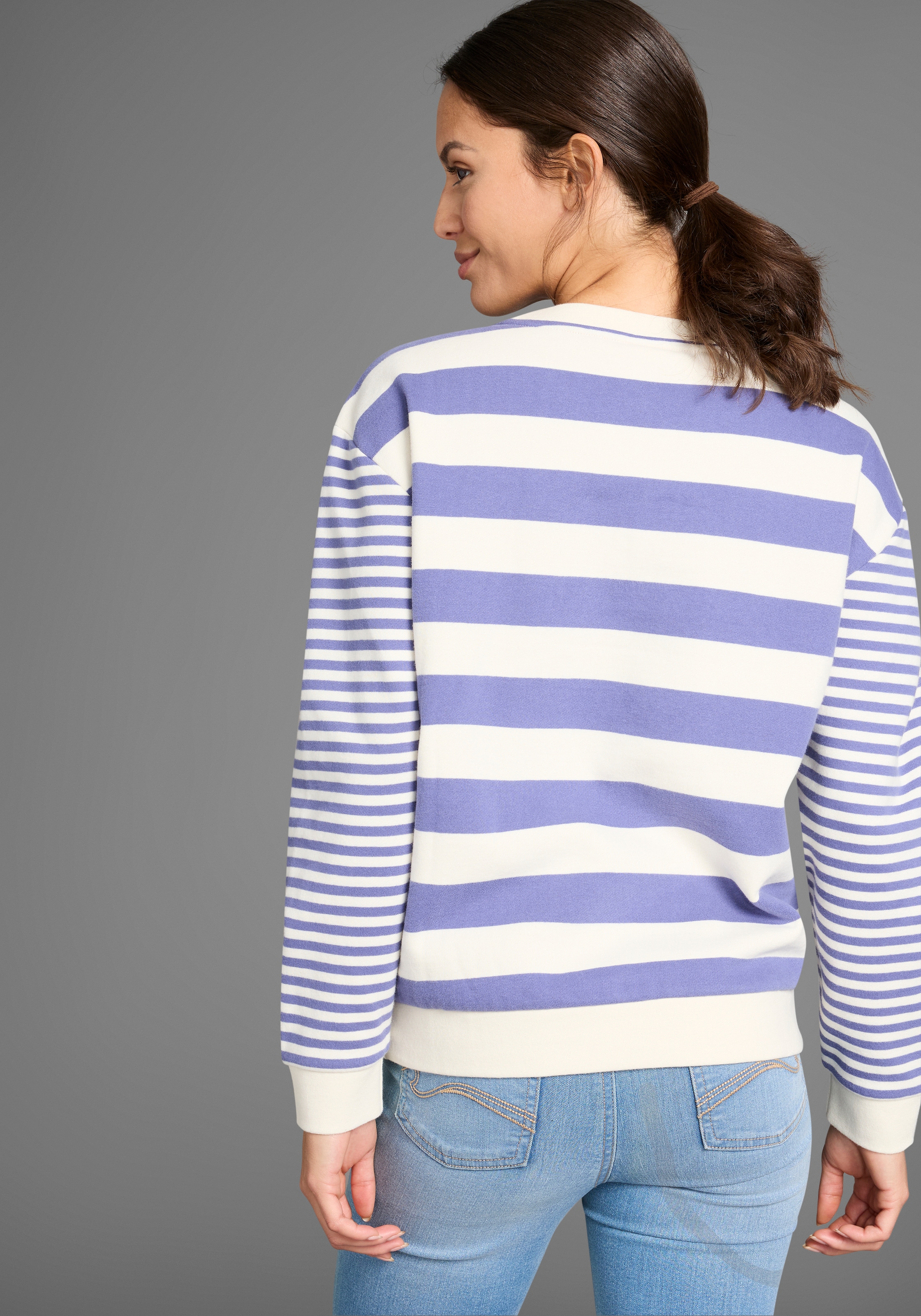 KangaROOS Sweatshirt, im Blockstreifen-Design