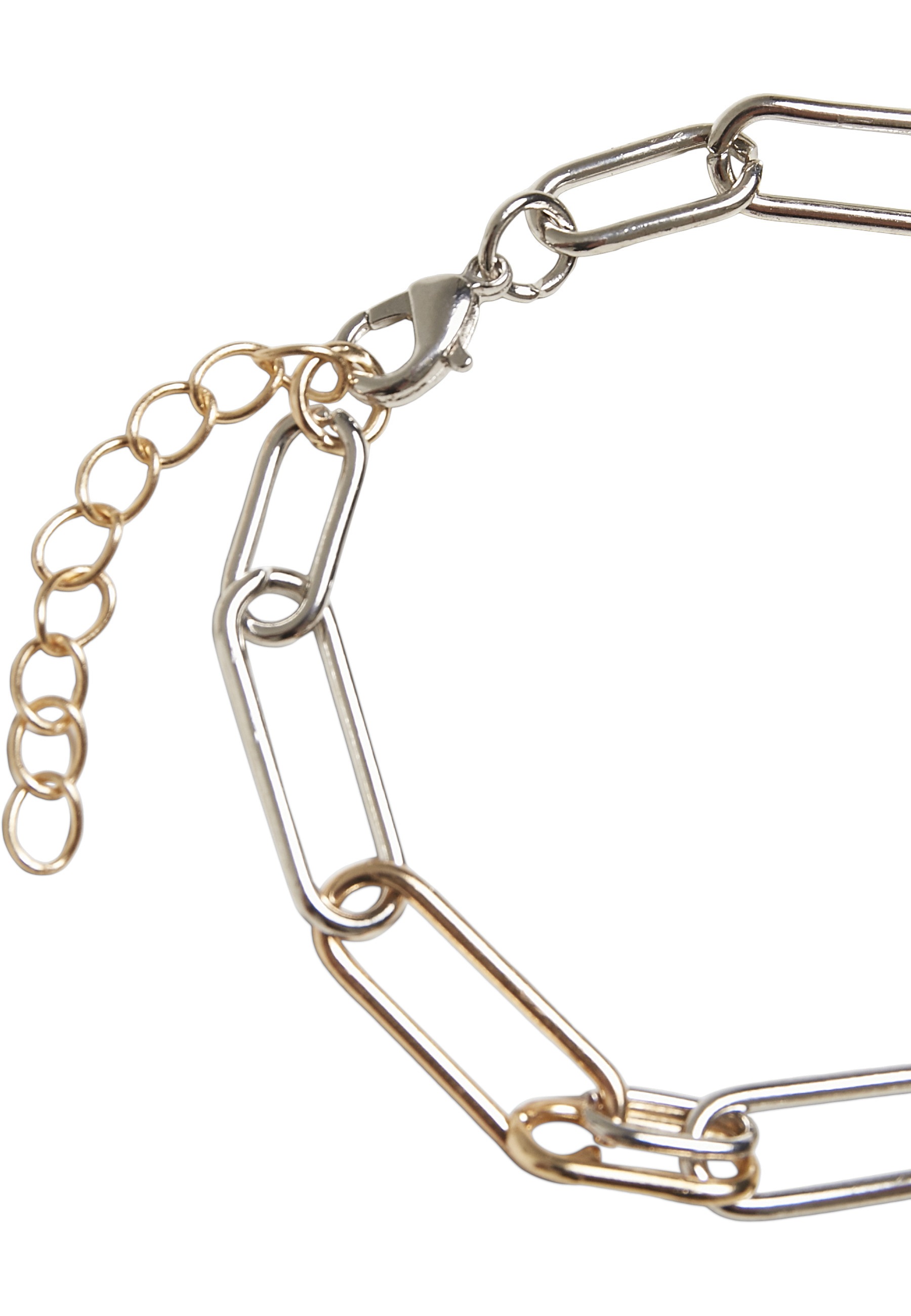 Urban Classics Unisex Color Mix Bracelet Gold/Silver 2
