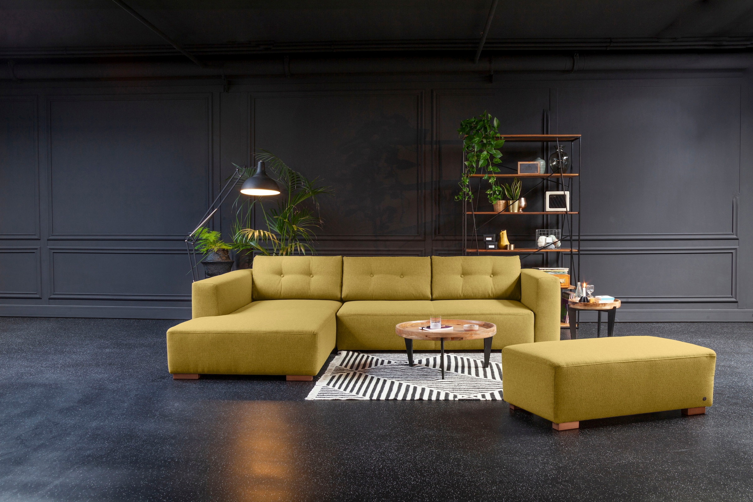 TOM TAILOR HOME Ecksofa "HEAVEN CHIC XL", aus der COLORS COLLECTION, wahlweise mit Bettfunktion & Bettkasten