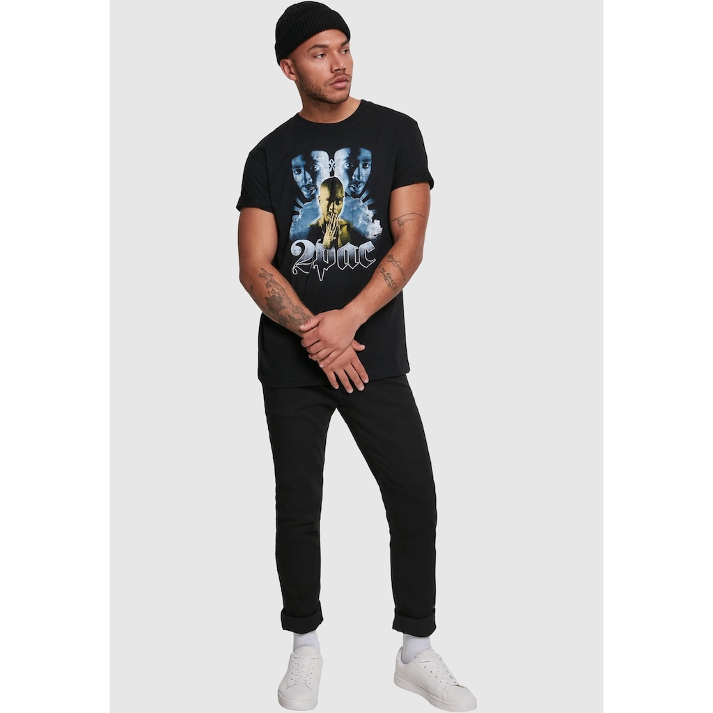 MisterTee T-Shirt »MisterTee Herren Tupac Heaven Tee«, (1 tlg.)