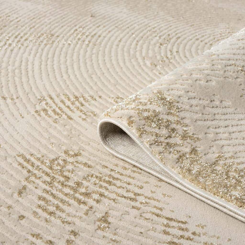 Carpet City Teppich »ANTIK481« rund 10 mm Höhe Kurzflor, 3D-Optik, Klassisch-Modern für Wohnzimmer, Schlafzimmer