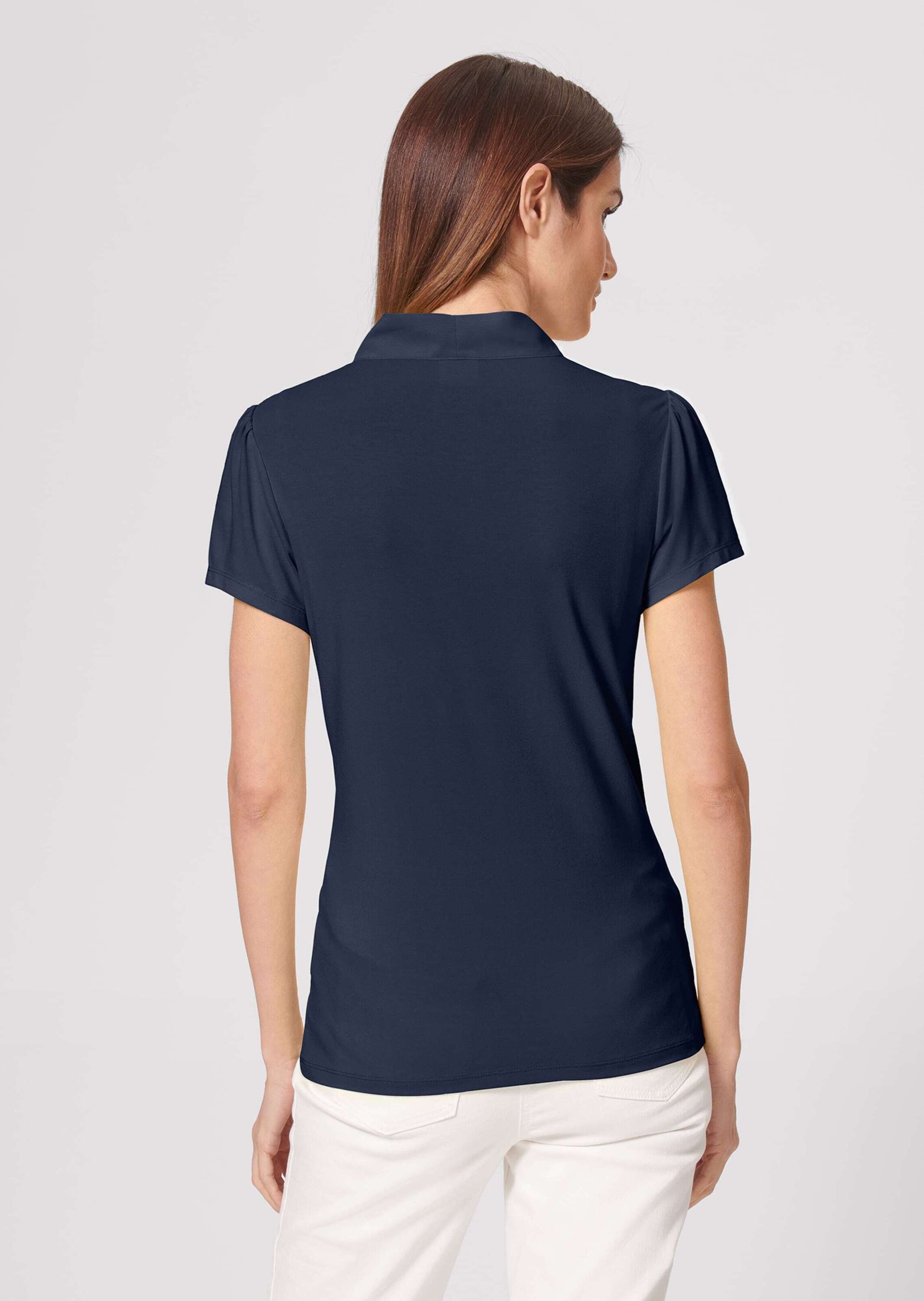 MADELEINE Kurzarmshirt »Shirt Edel-Shirt mit Schluppe«