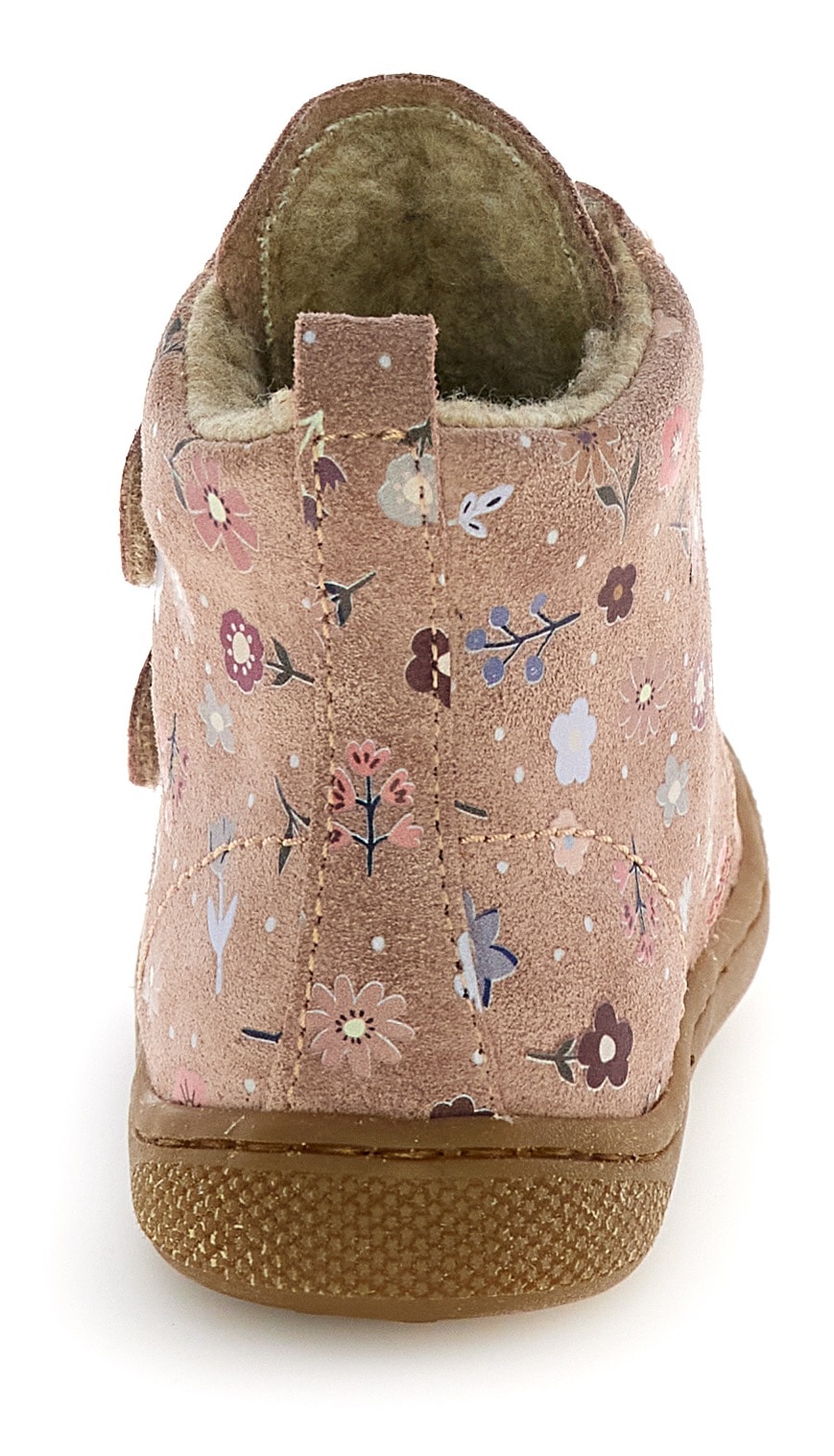 Naturino Lauflernschuh »Bubble Wide«, Klettstiefel mit Wollfutter, Größenschablone zum Download