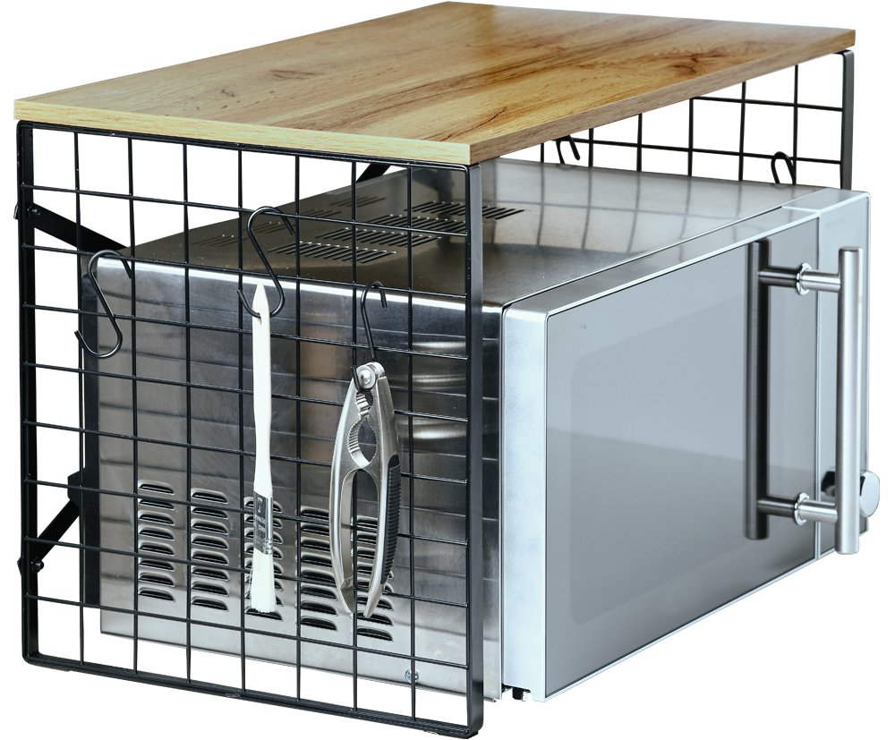 Thumbnail - KESPER Küchenregal "Mikrowellen Regal - Maße ca.: 52 x 32,5 cm / Höhe: 36,5 cm" 1 Stk. tlg. praktische Ablagemögklichkei...