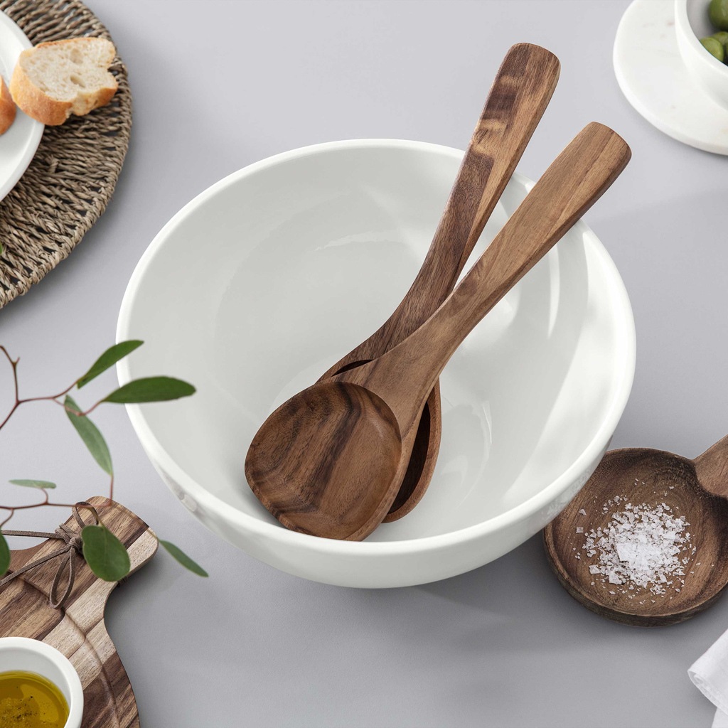 Villeroy & Boch Schale »Salat-Set Artesano ø 28 cm weiß« 3 Handwäsche wird empfohlen