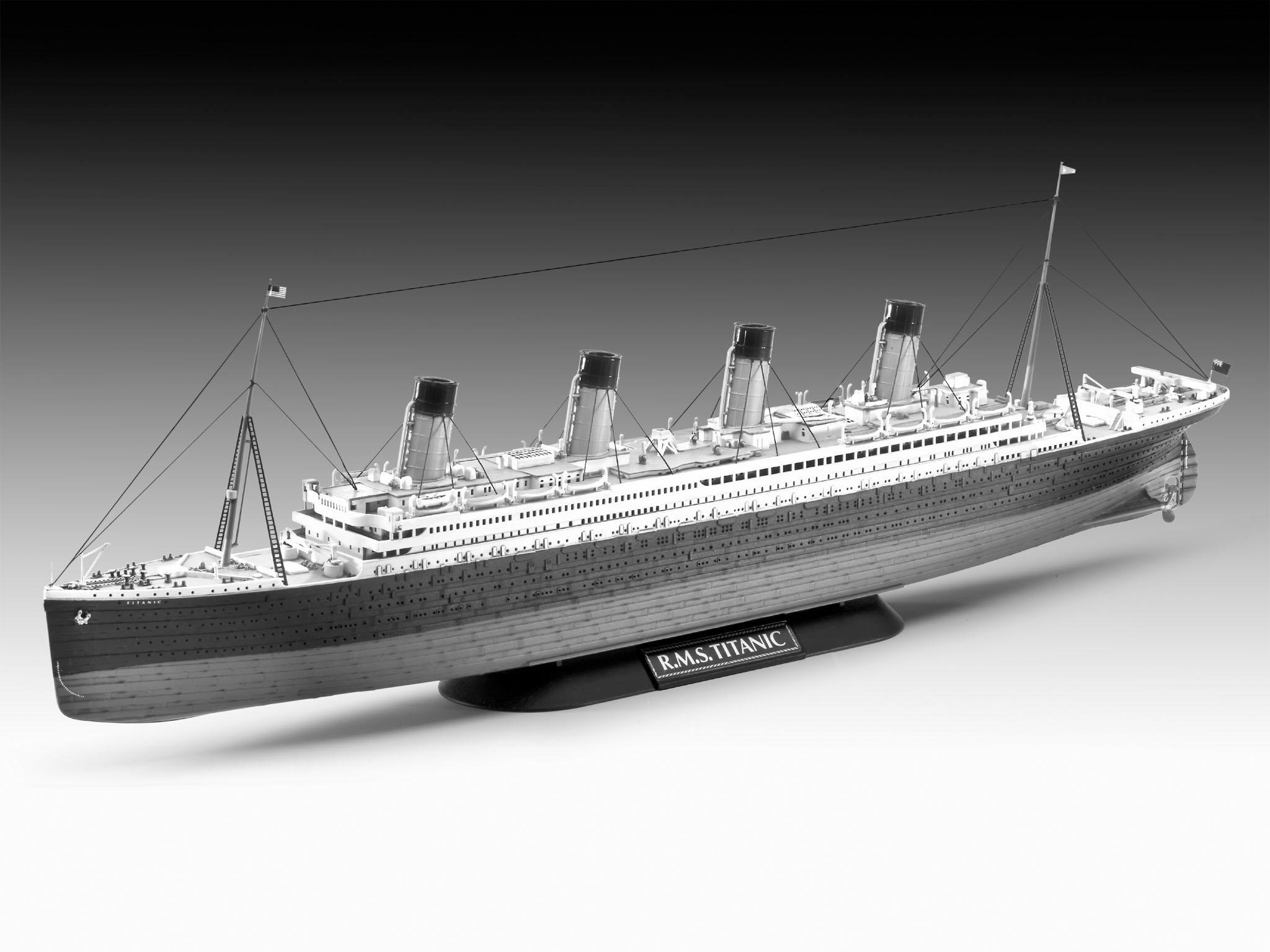 Revell® Modellbausatz »Geschenkset Titanic«, (Set), 1:700 · 1:1200, Made in Europe
