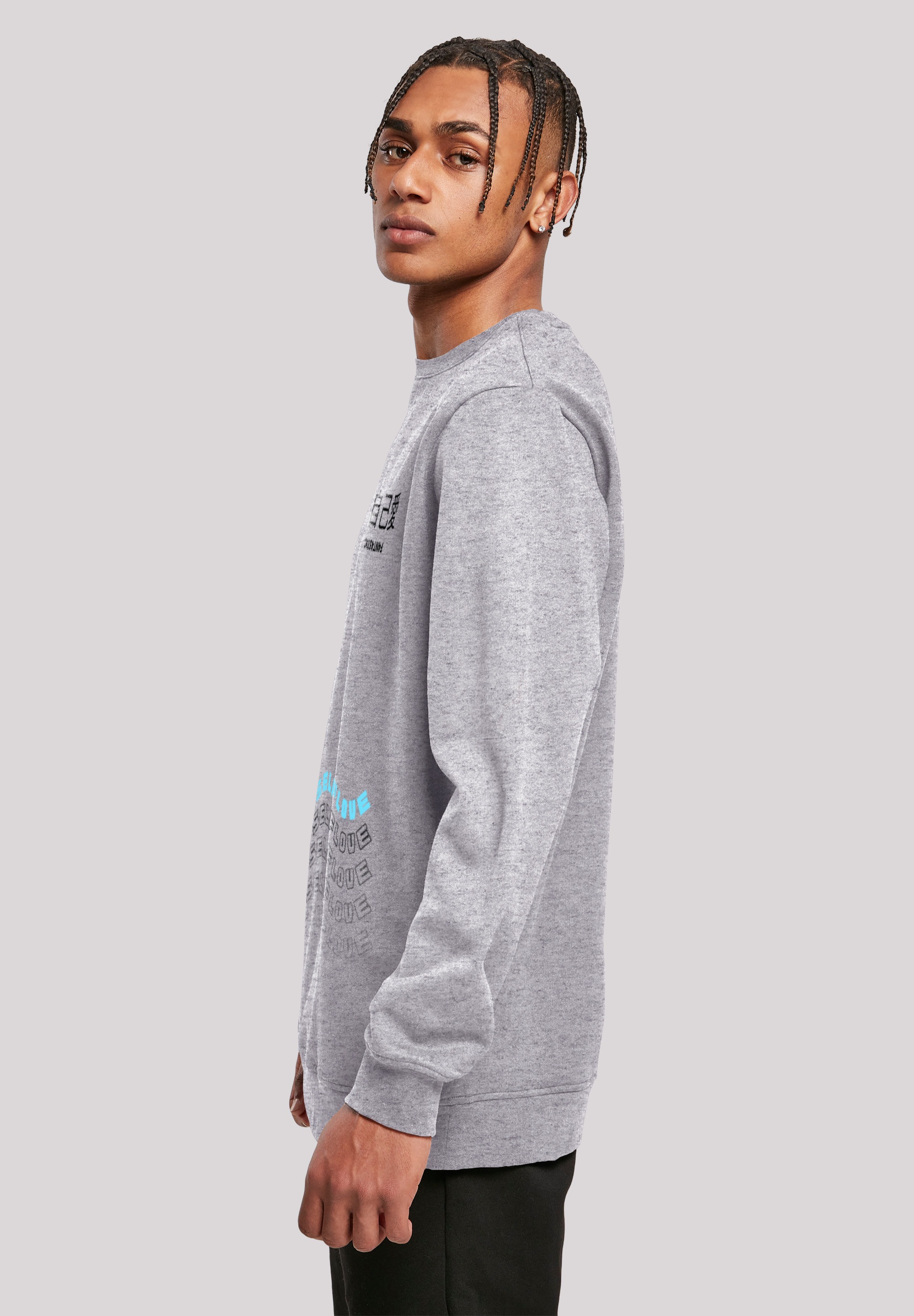 F4NT4STIC Kapuzenpullover »Self Love CREWNECK«, Print
