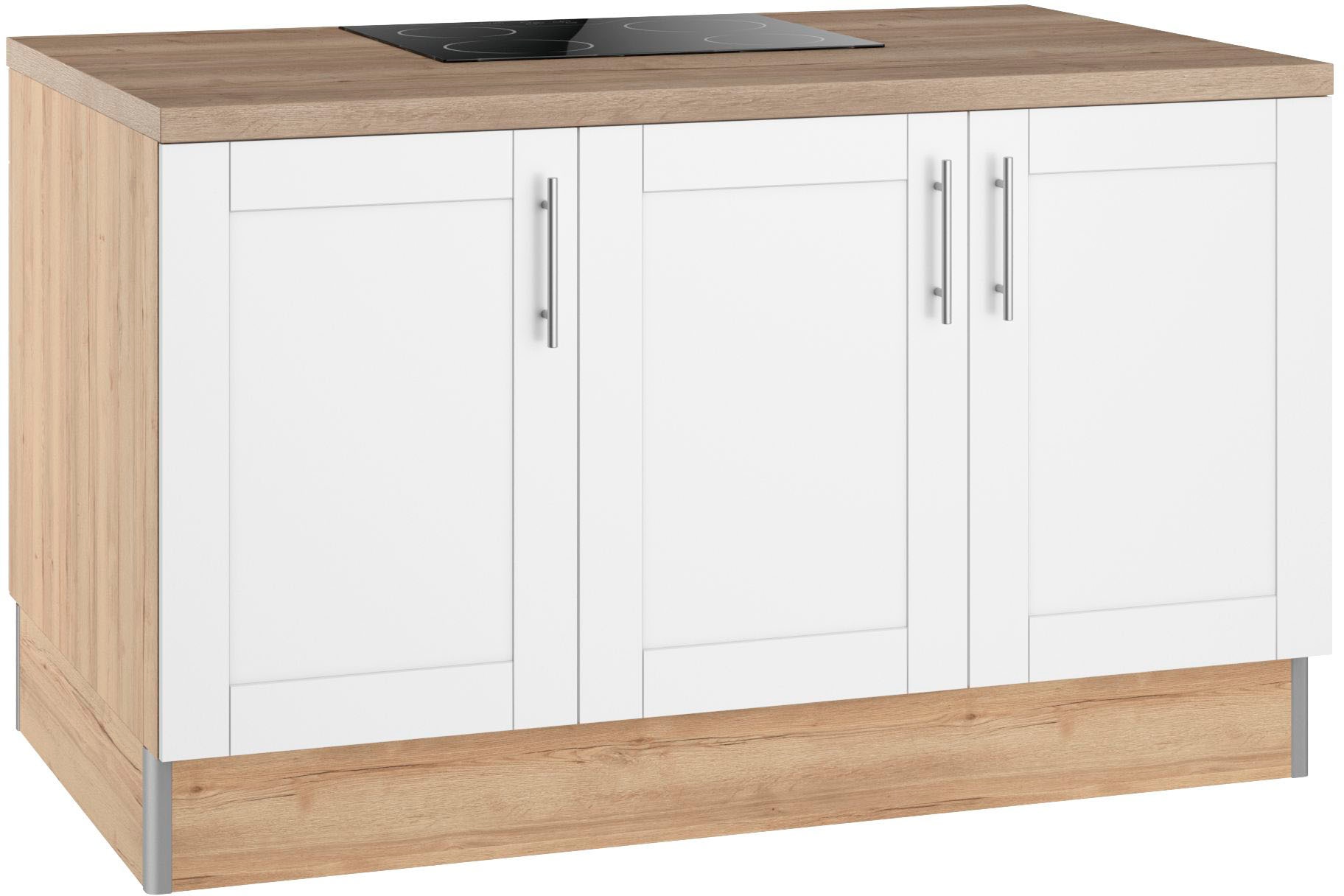 KOCHSTATION Pantryküche "KS-Ahus", Kücheninsel, Breite 150 cm, wahlweise mi günstig online kaufen