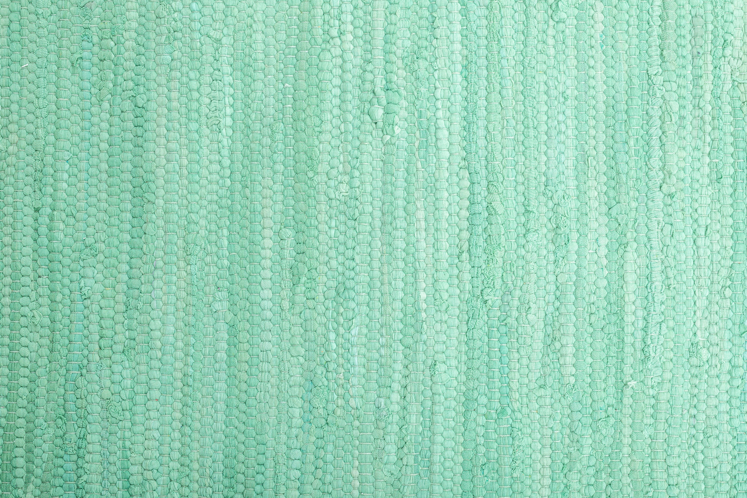 THEKO Teppich »Happy reine Baumwolle, rechteckig, Flachgewebe, | Handweb BAUR handgewebt, Cotton«, Fransen Teppich, mit