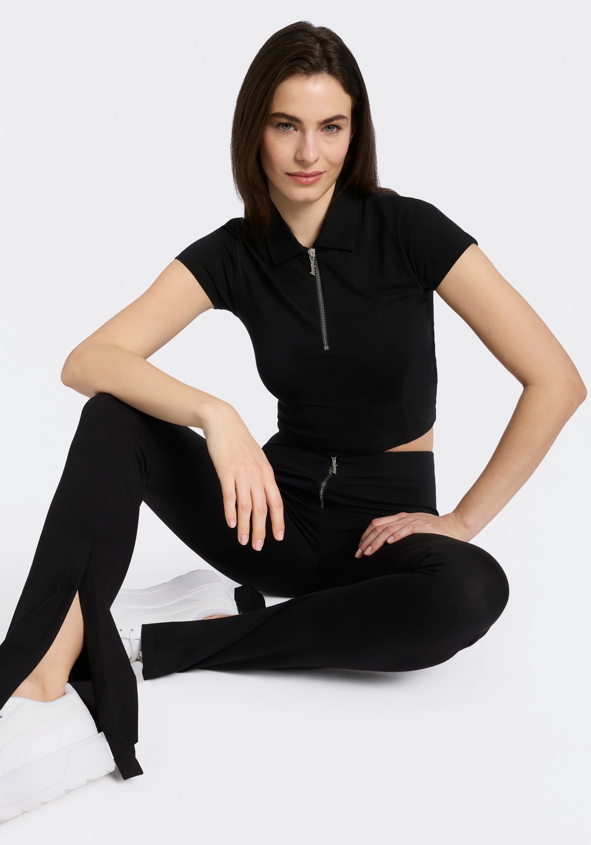 Hugo Blue Dastaja Women T-Shirt Black M 5