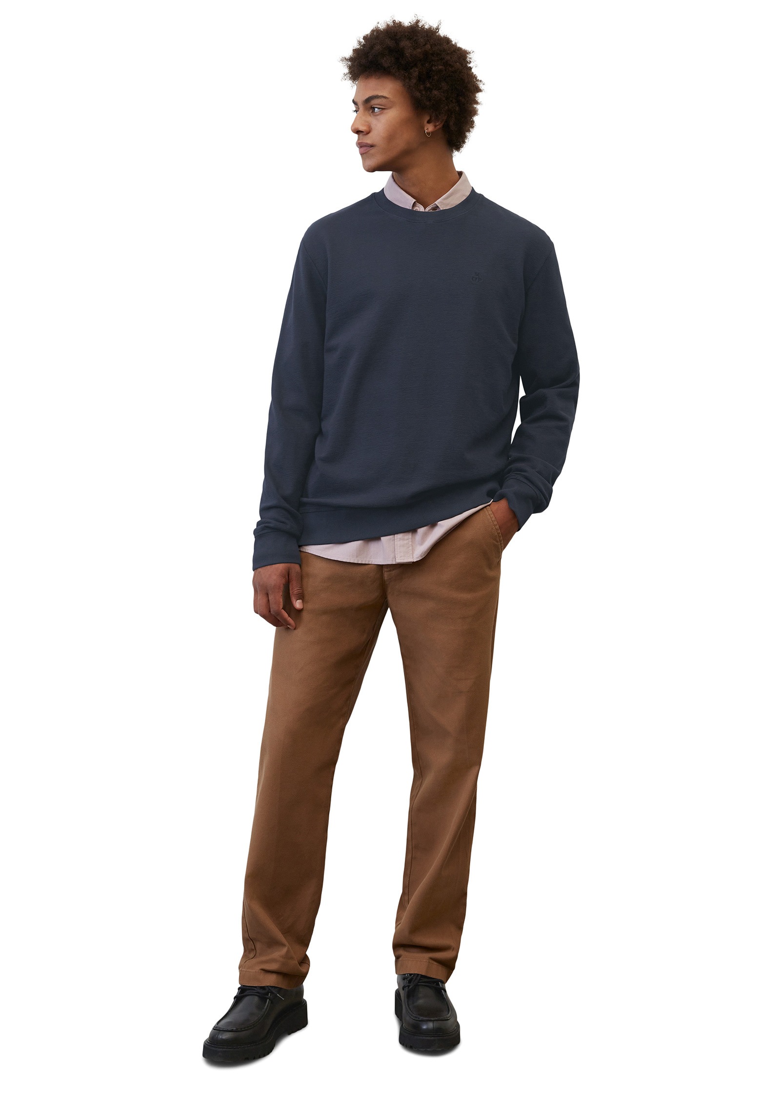 Marc O'Polo Langarmshirt »aus reiner Bio-Baumwolle«