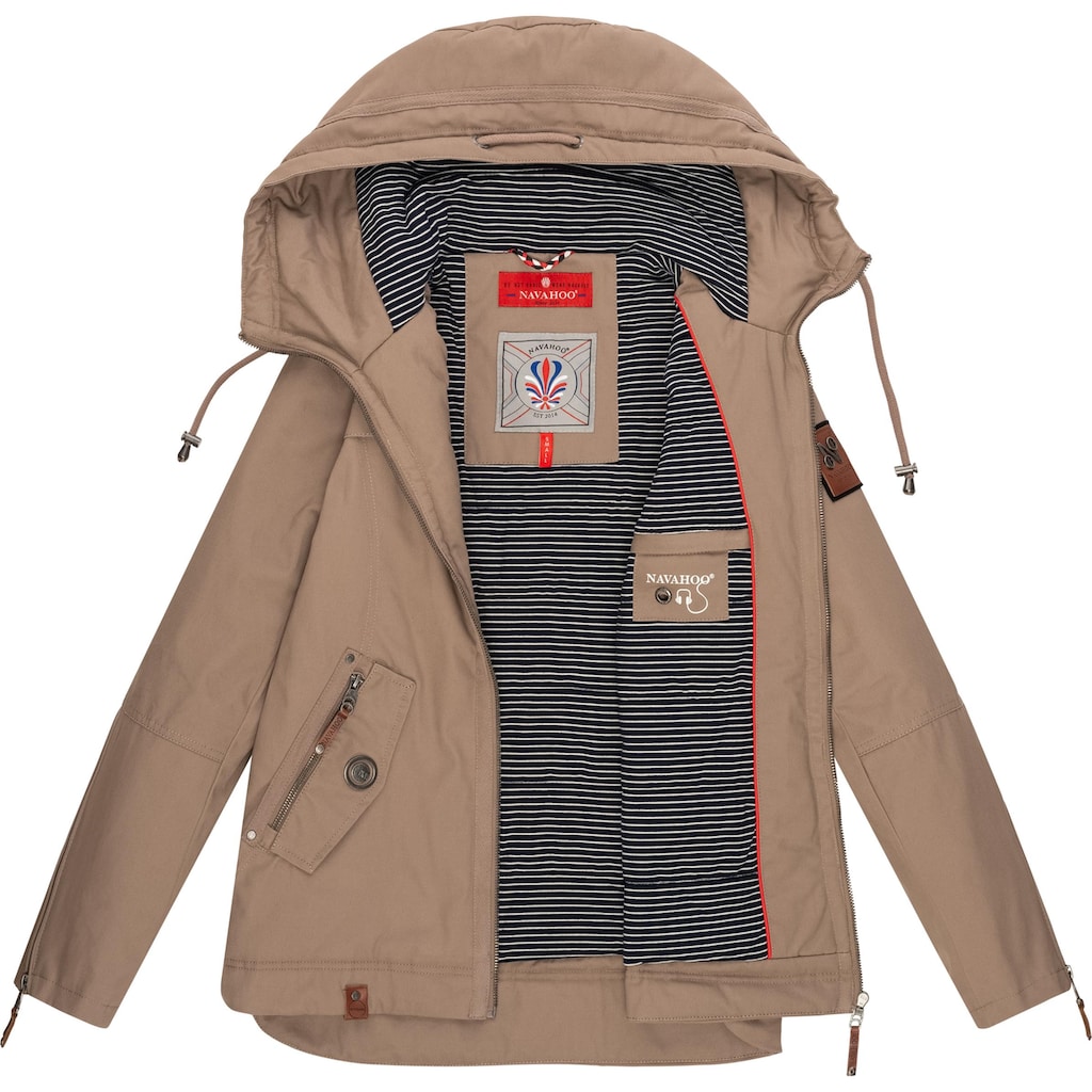 Navahoo Outdoorjacke »Wekoo«, mit Kapuze