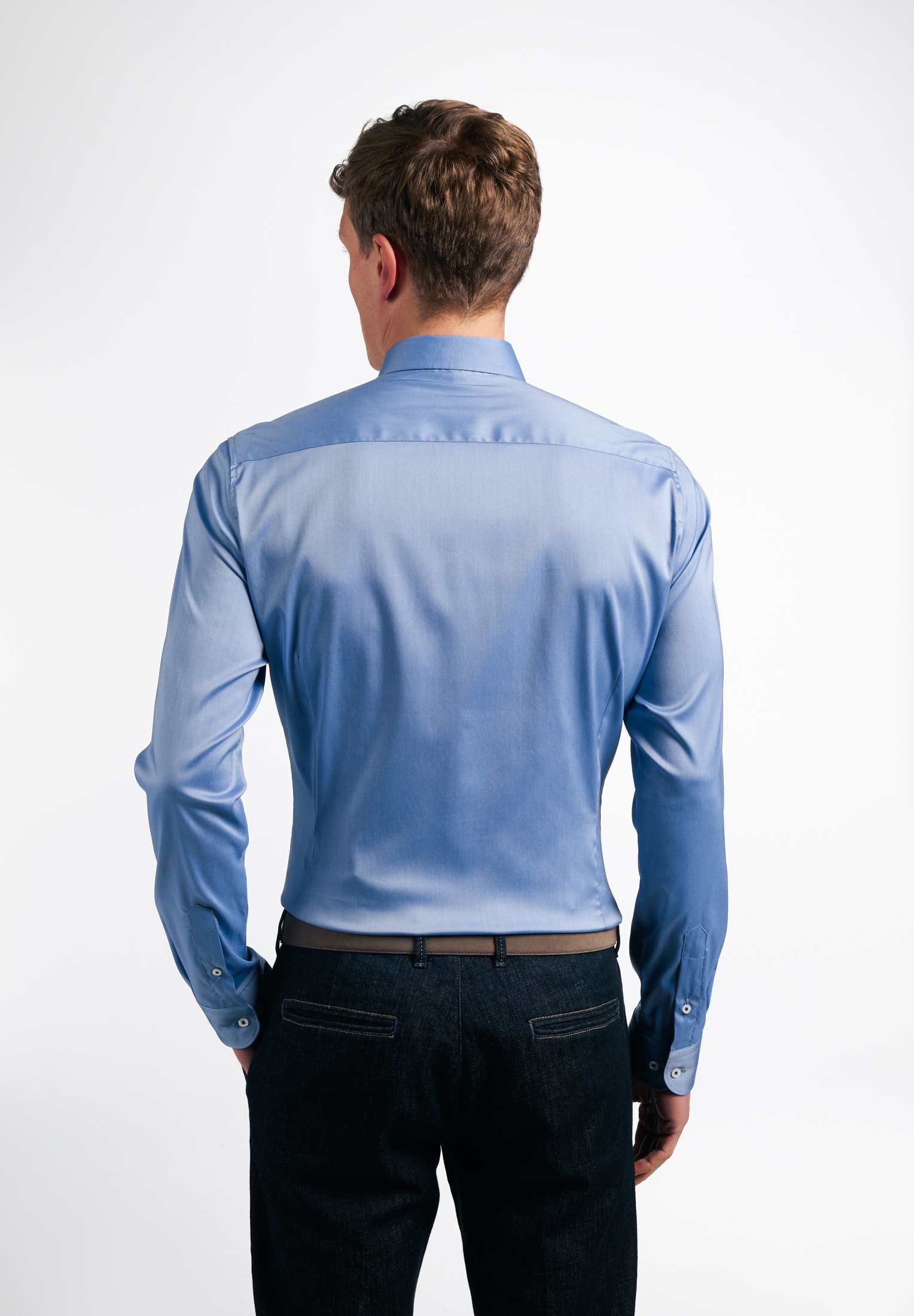 Eterna Langarmhemd »SUPER SLIM« EASY IRON (bügelleicht)