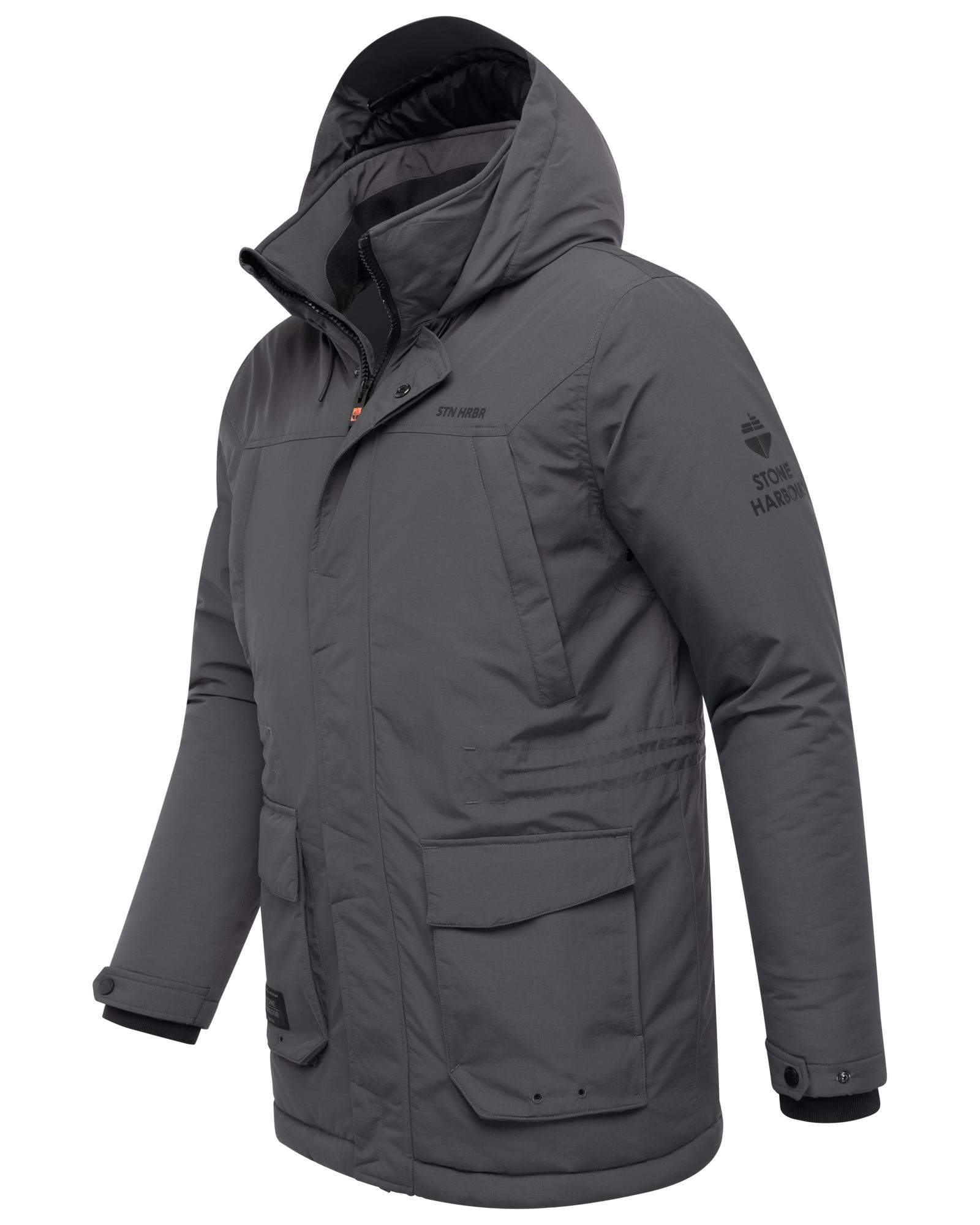 Stone Harbour Winterjacke "Wadiim XX" mit Kapuze Warm gefütterte Outdoorjac günstig online kaufen