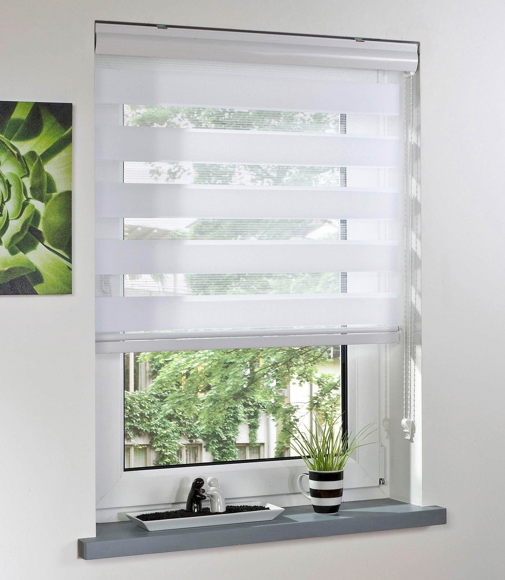 Liedeco Doppelrollo »Duo-Rollo mit Blende«, Lichtschutz