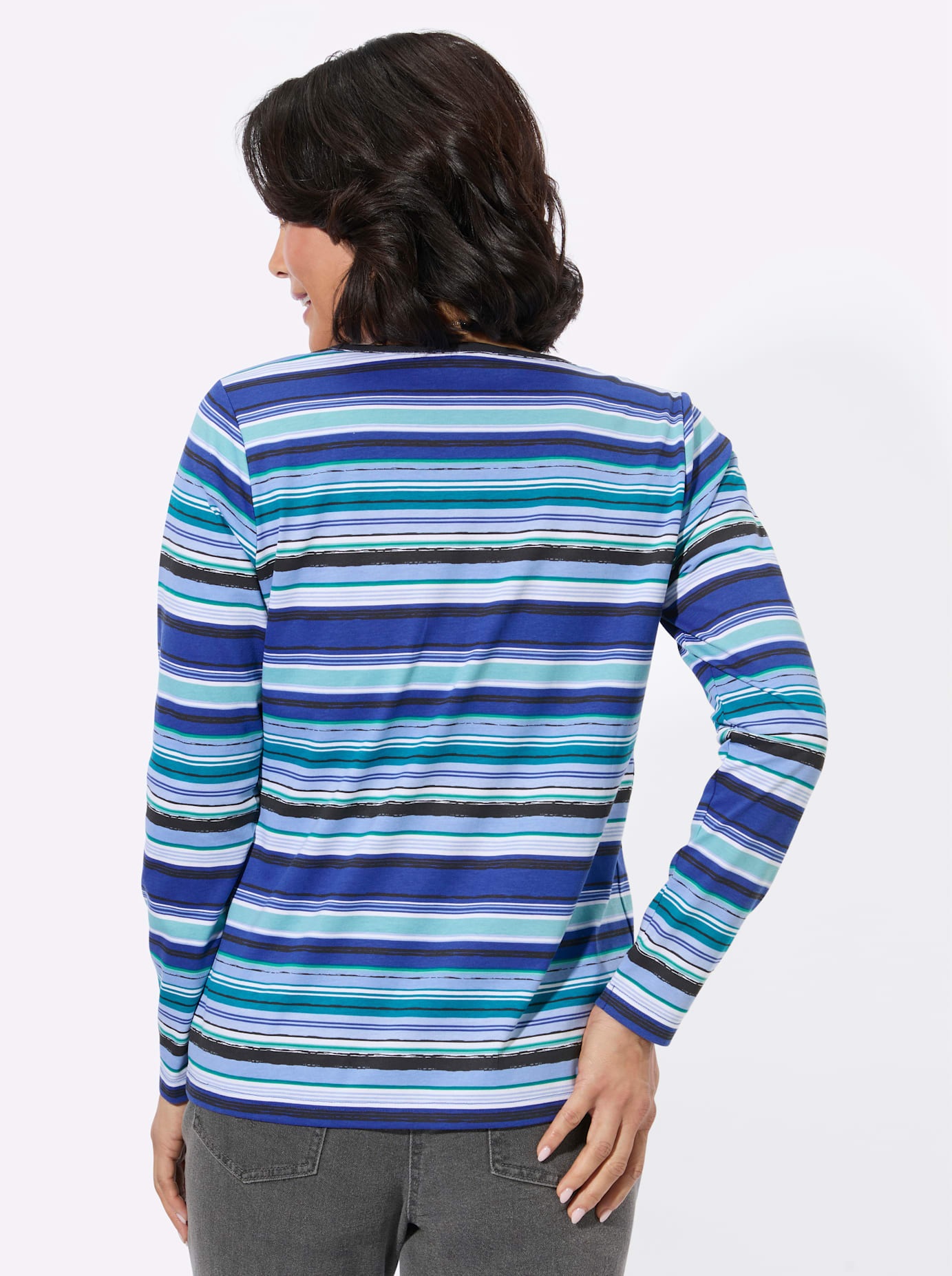 Casual Looks Langarmshirt »Rundhals-Shirt« 1