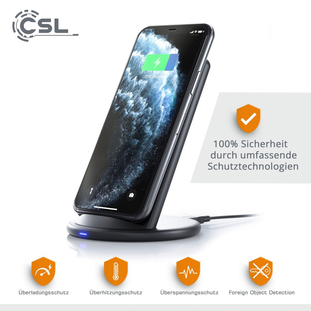 CSL Wireless Charger »Qi Stand«