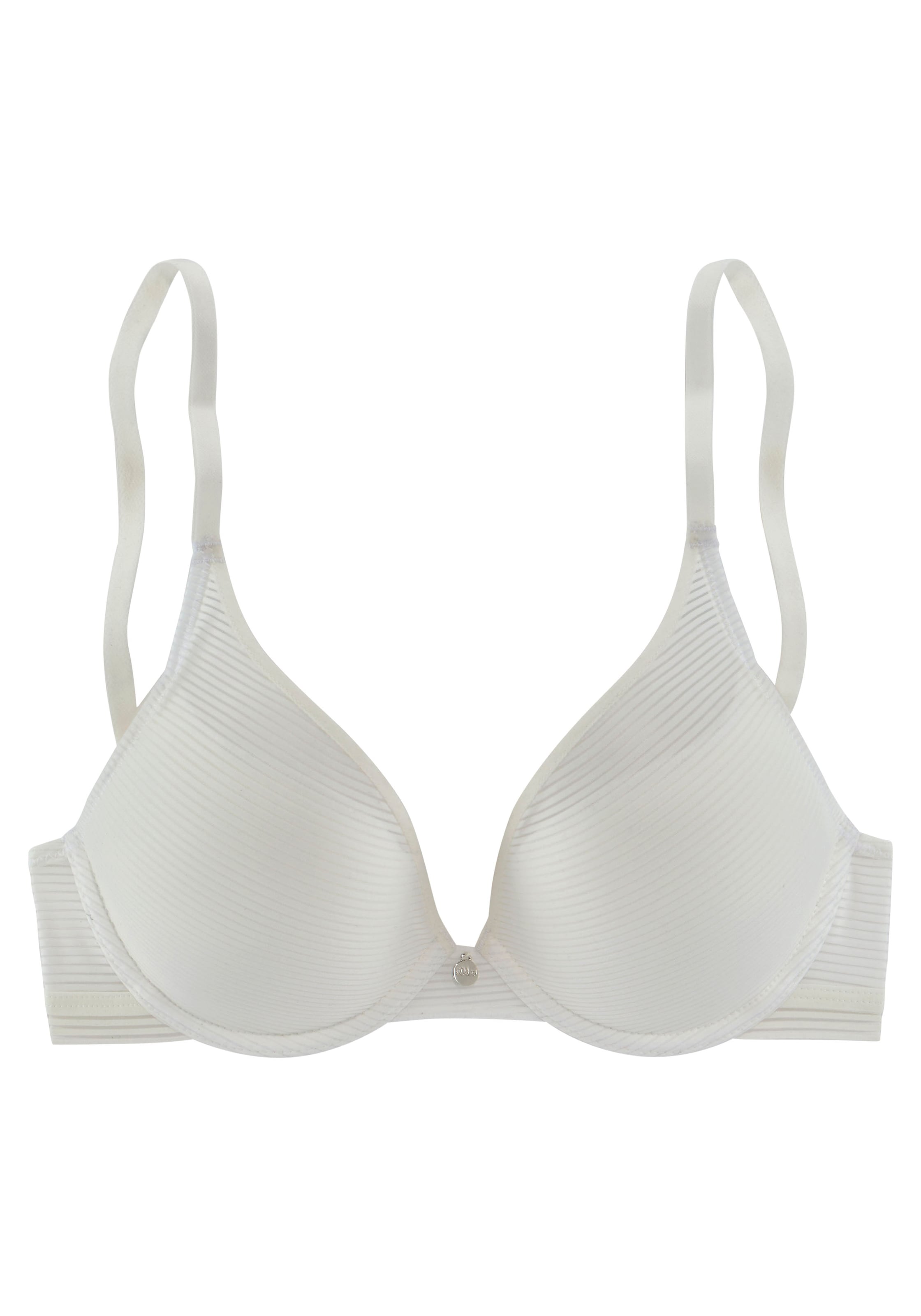 s.Oliver Push-up-BH »Zoè« aus modischen Mesh in Streifen-Optik Dessous TX9952
