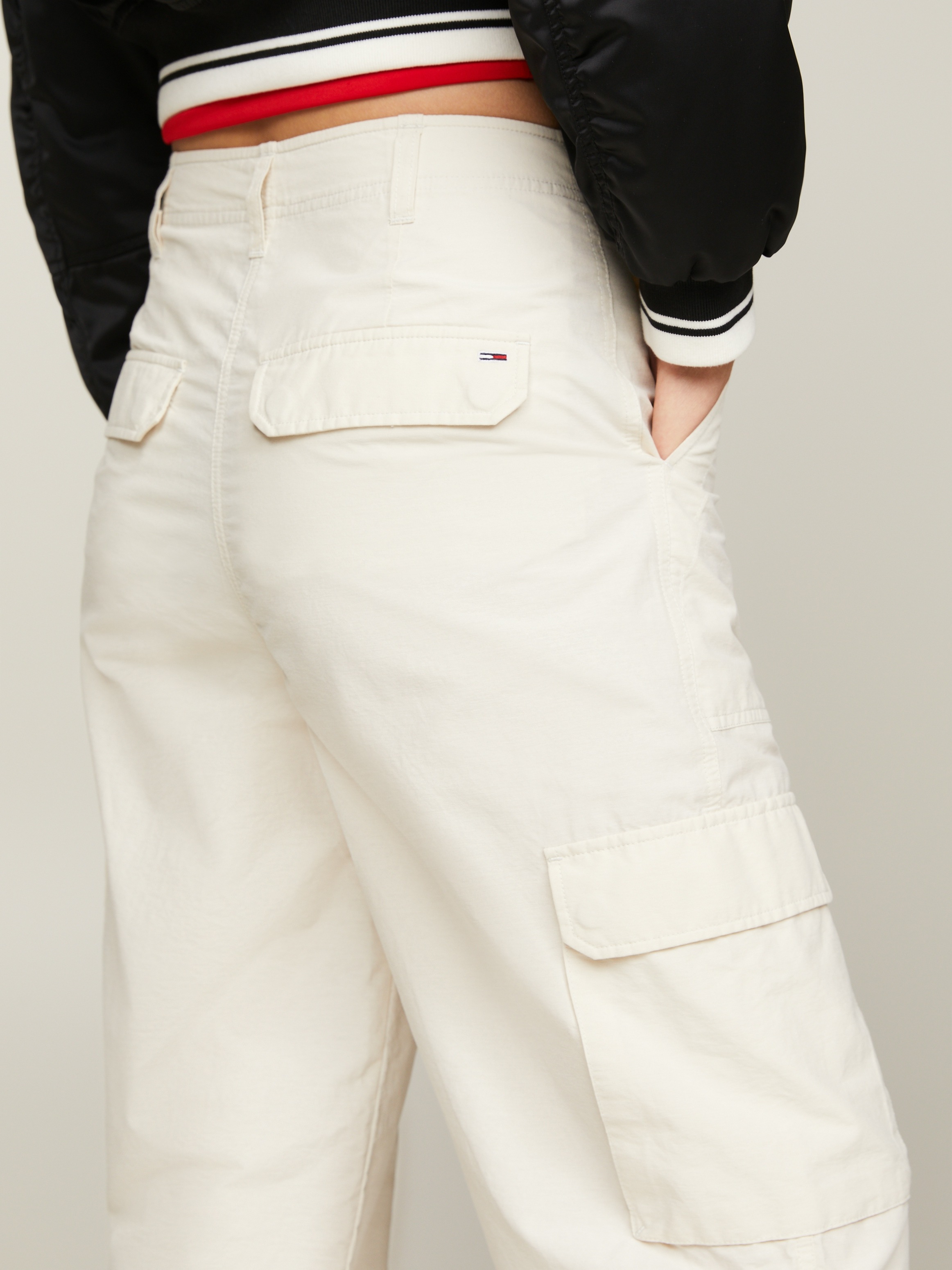 Tommy Jeans Cargohose »TJW HARPER HR CARGO PANT«, mit großen aufgesetzten Taschen