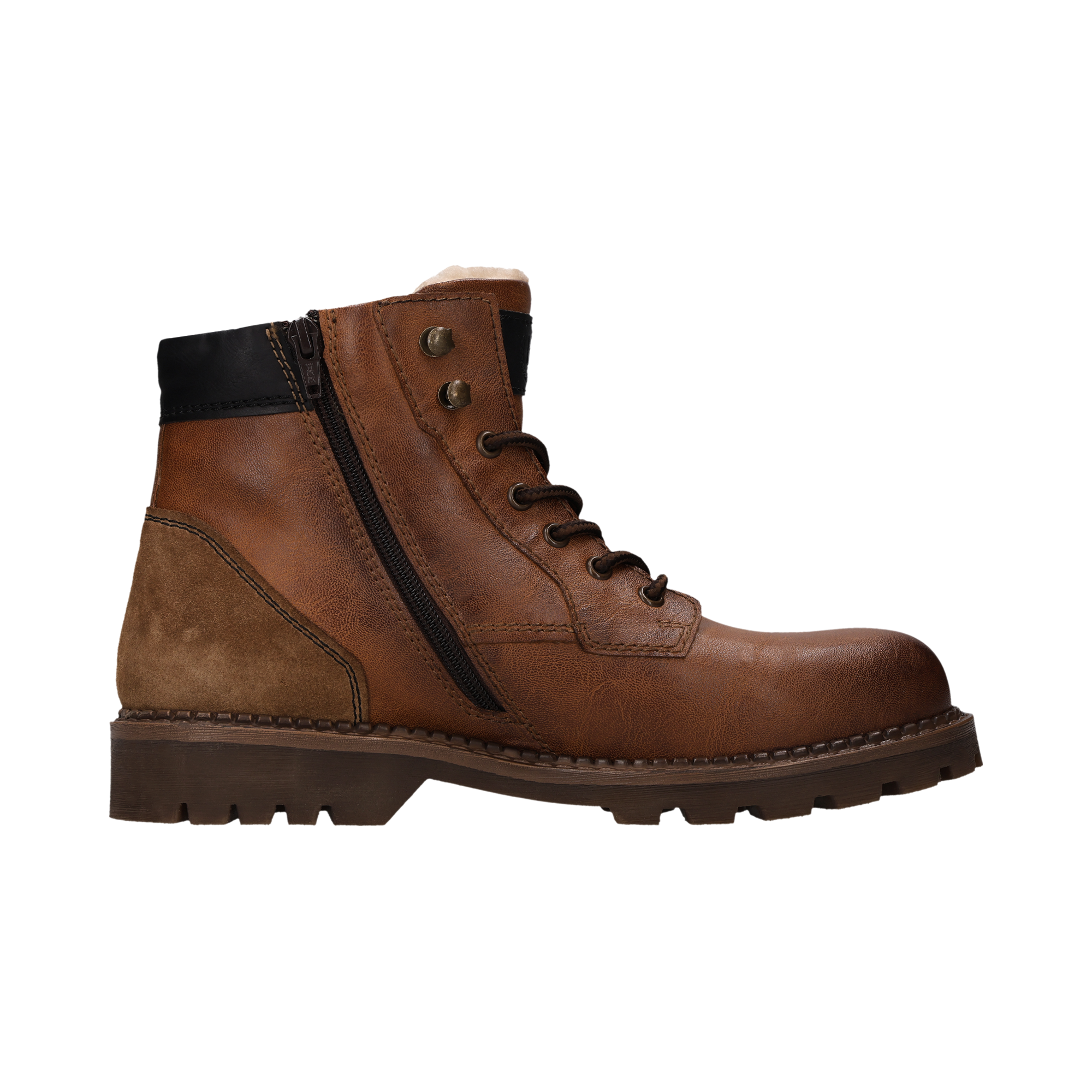 bugatti Schnürboots  Schnürstiefelette, Winterboots mit Warmfutter