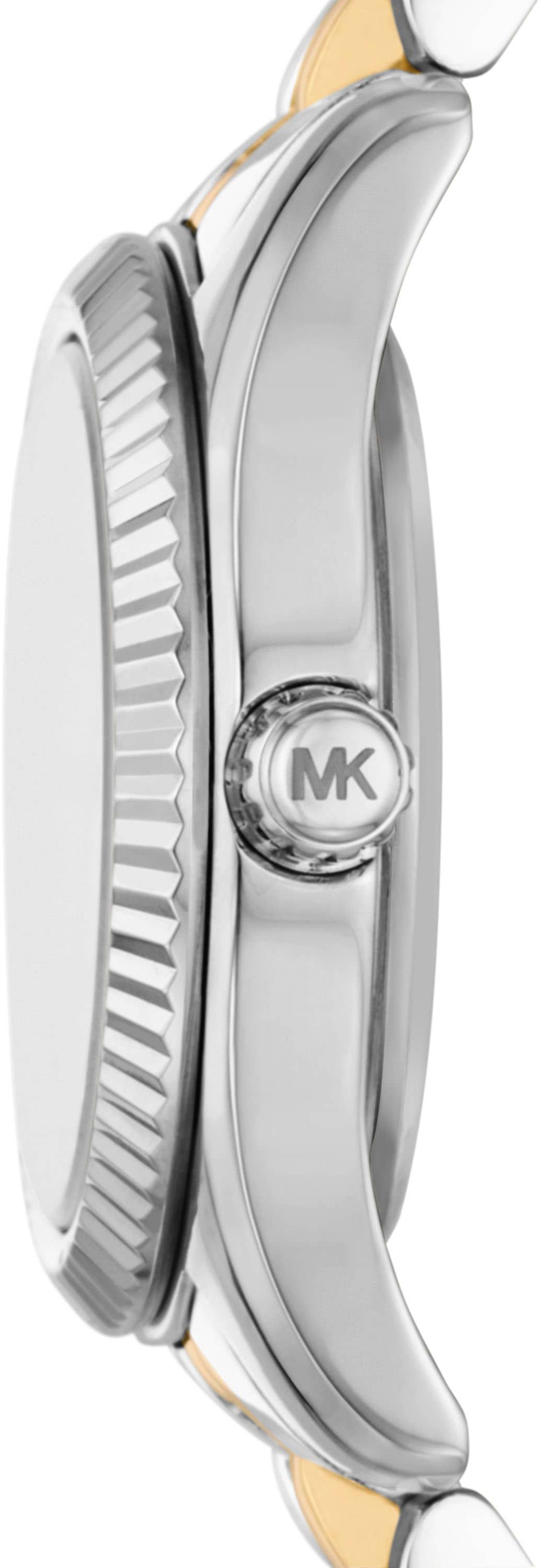 MICHAEL KORS Quarzuhr »PETITE LEXINGTON«, Armbanduhr, Damenuhr, Edelstahlarmband
