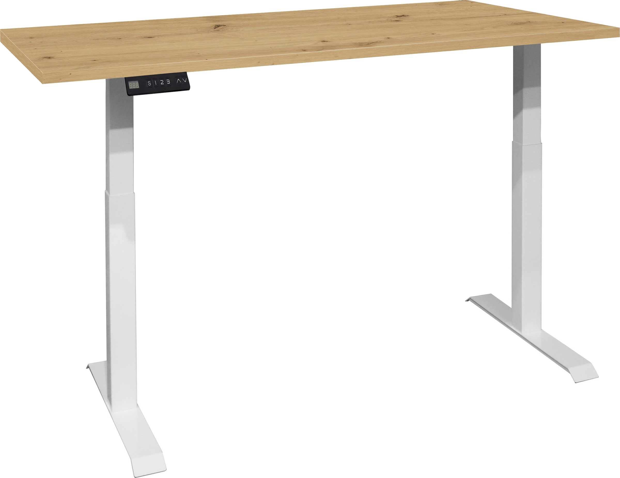 Mäusbacher Schreibtisch "Big System Office", Breite 180 cm, elektrisch höhenverstellbar