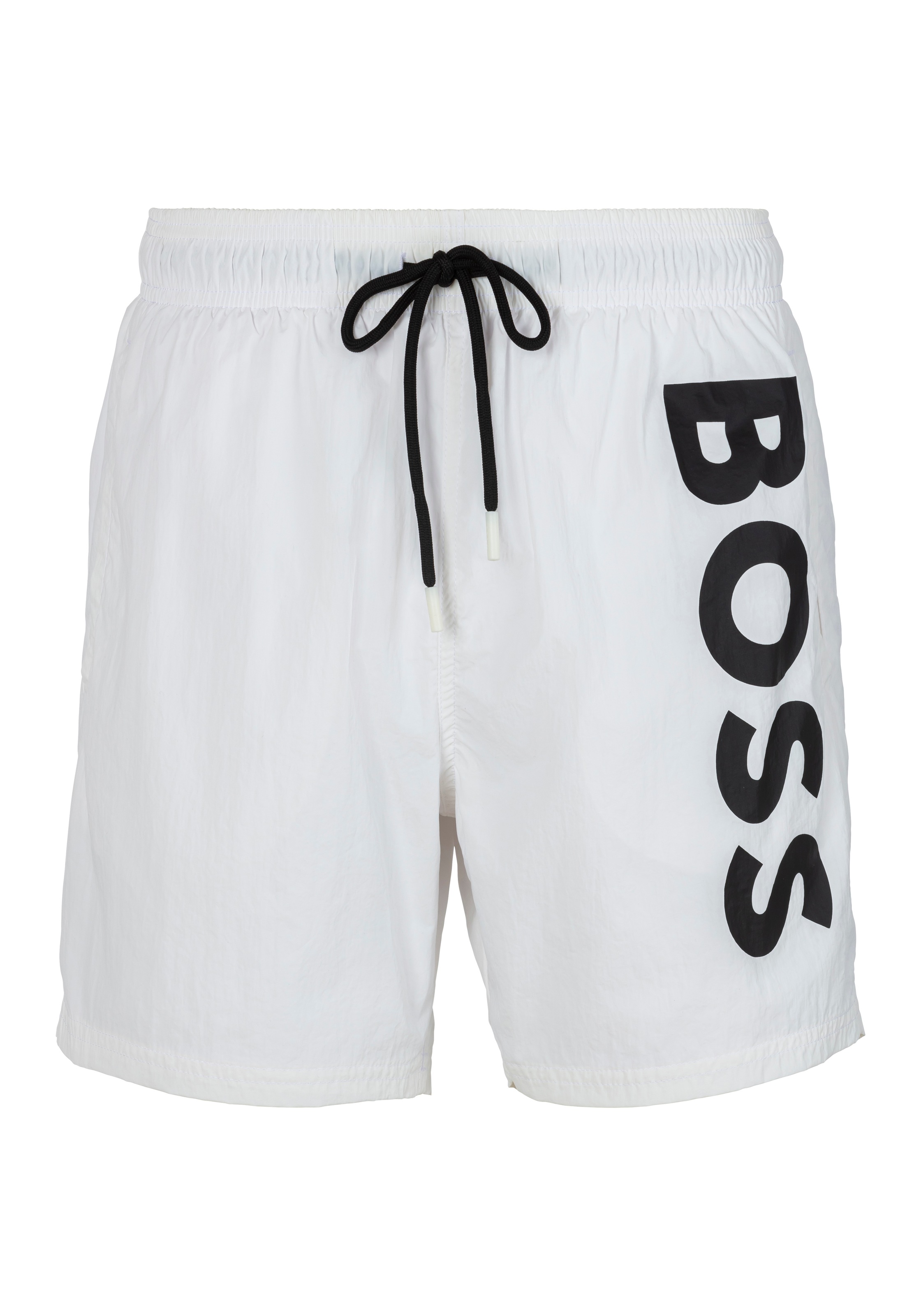 BOSS Badeshorts »Octopus« mit kontrastfarbenem BOSS Logo-Schriftzug auf dem Bein