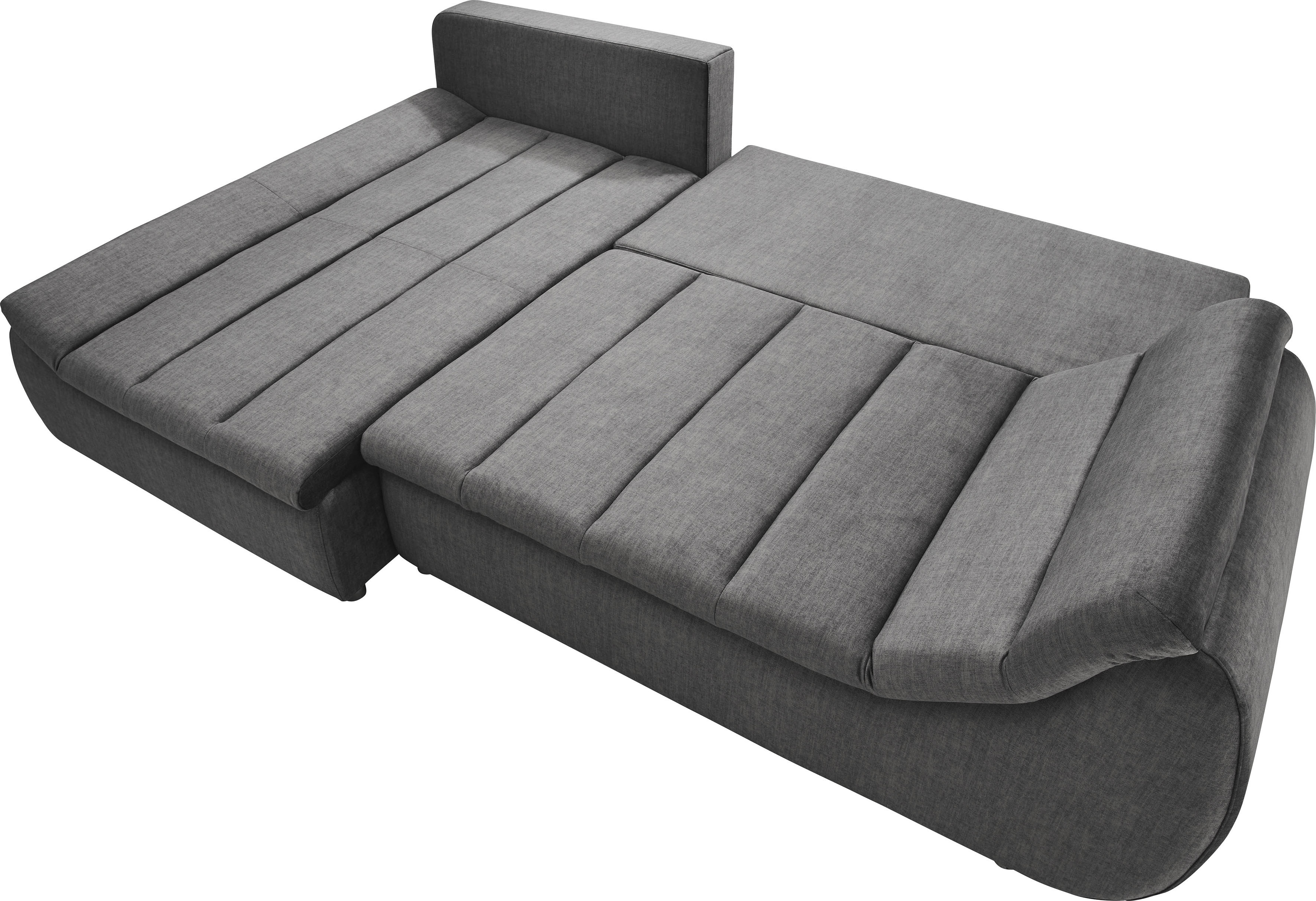 Thumbnail - INOSIGN Ecksofa "Imola elegant und modern, aktuelle Steppung im Sitz, bequem, L-Form", auch mit Bettfunktion und Bettkas...