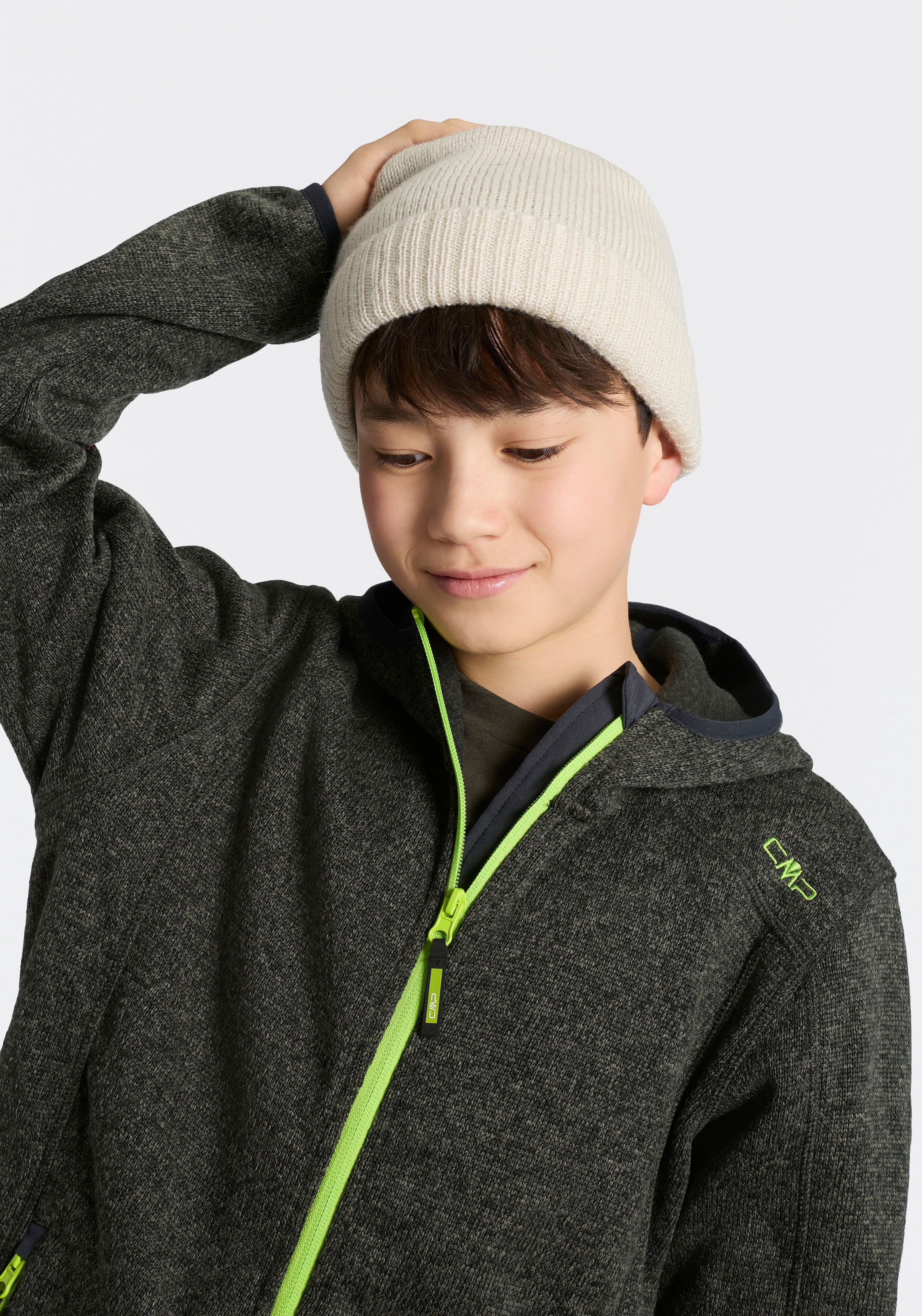 CMP »KID JACKET FIXED HOOD« mit Kapuze wasserabweisend, windabweisend, mit Kapuze, wärmeisolierend