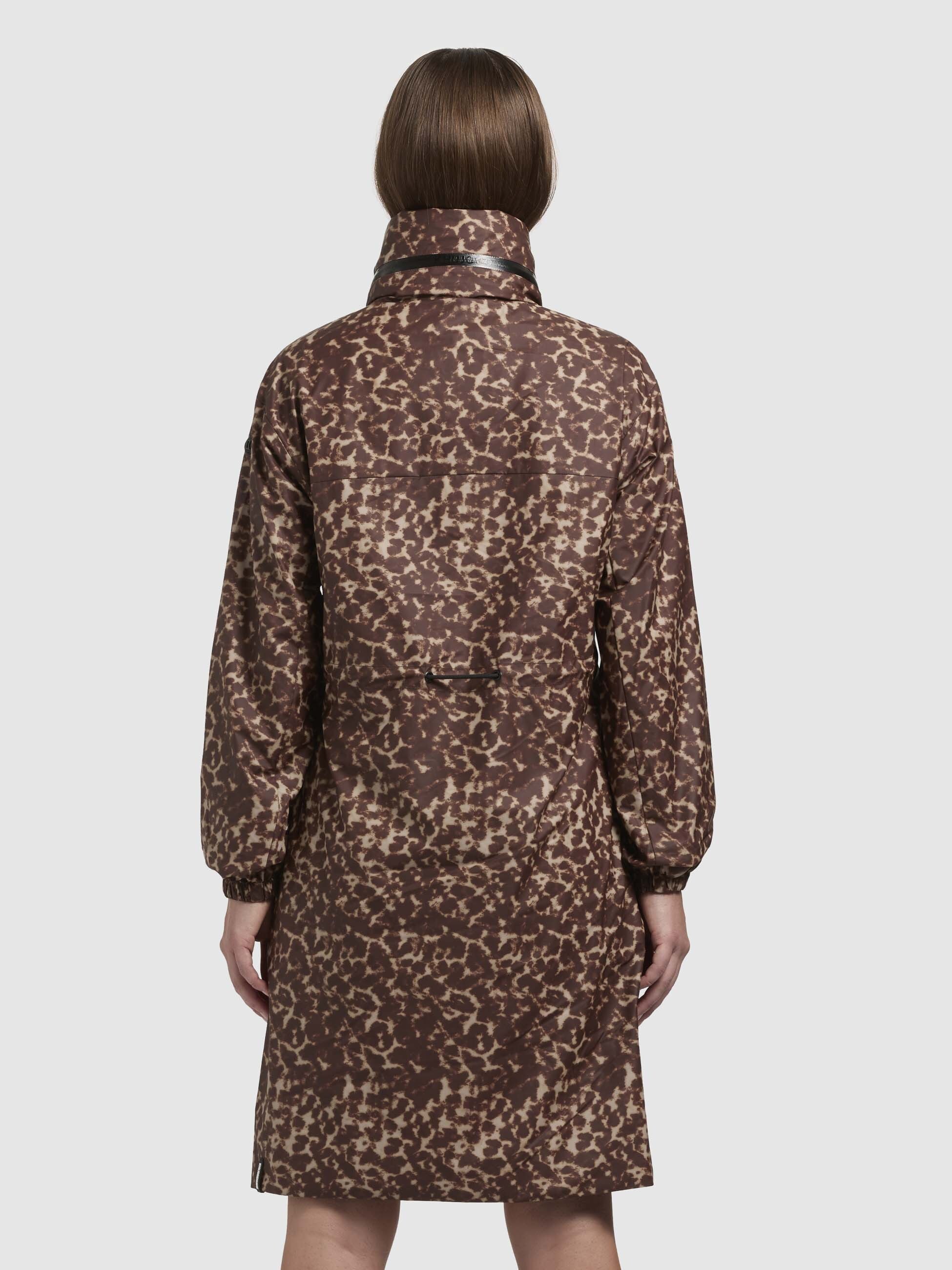 khujo Kurzmantel »ERTHE LEO PRINT«