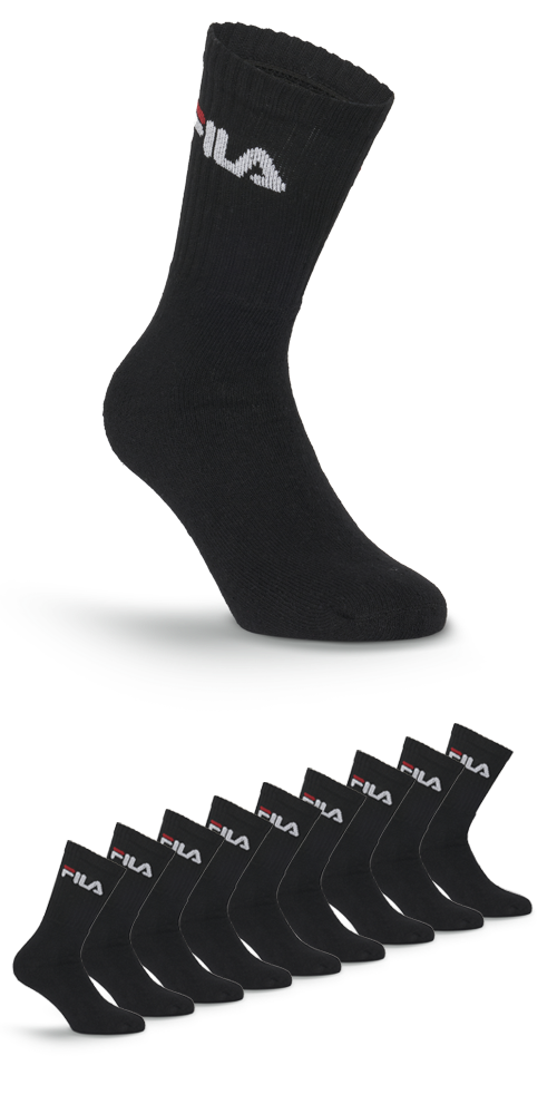 Fila Sportsocken "UNISEX CREW TENNIS FULL TERRY SOCKS", (9 Paar) günstig online kaufen
