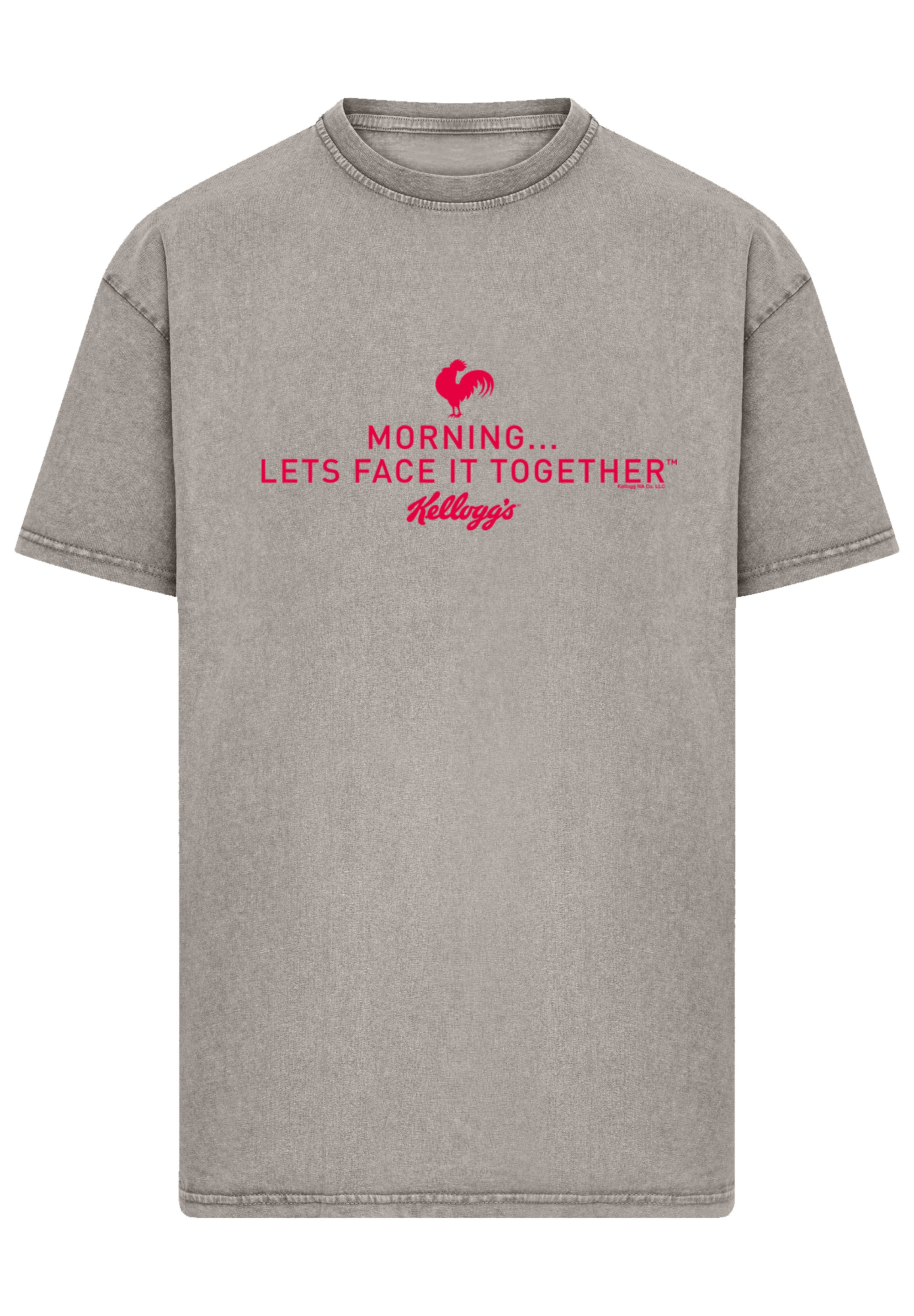 F4NT4STIC T-Shirt "Kelloggs Breakfast Cereals Morning Lets Face It", Premiu günstig online kaufen