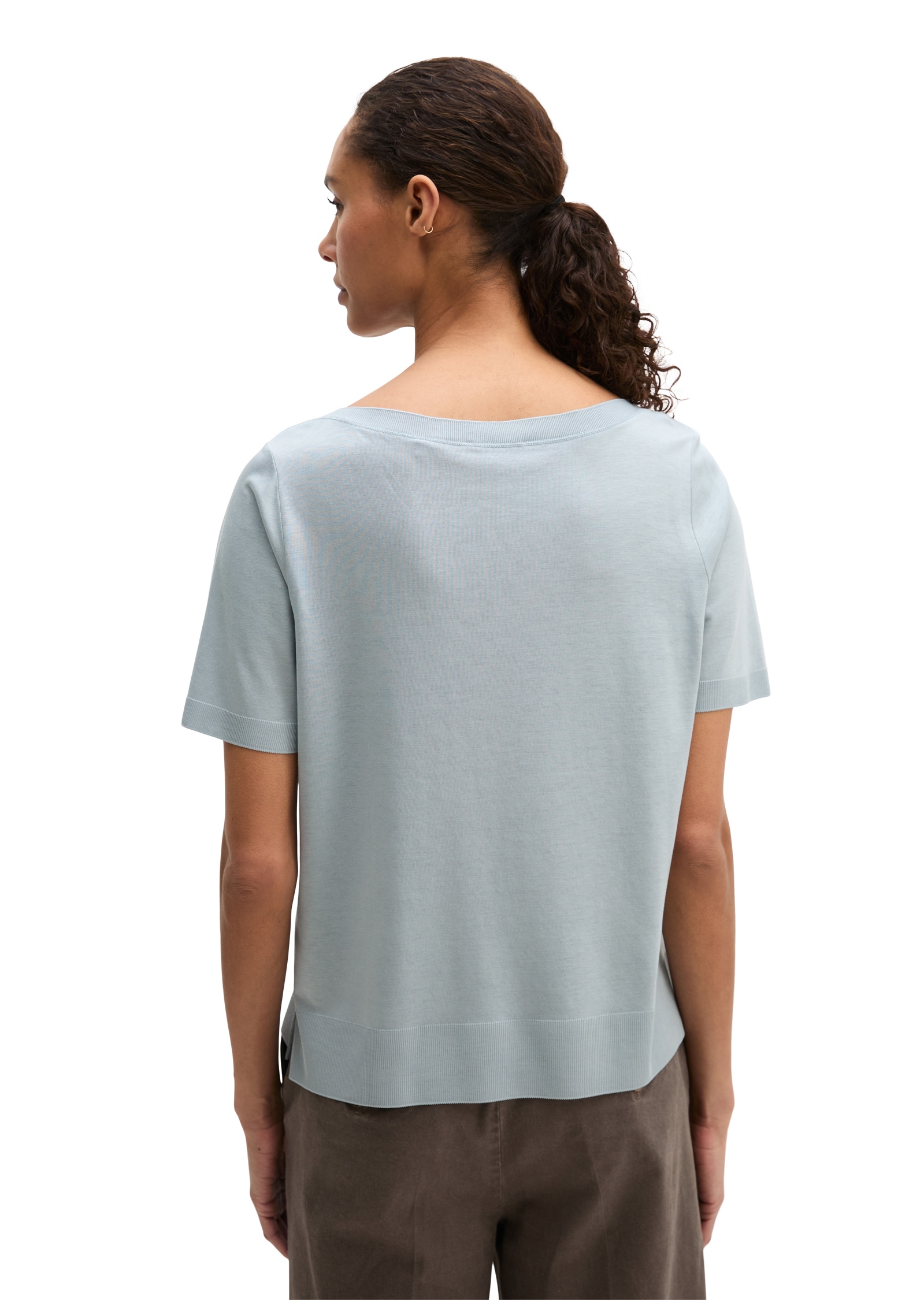 Marc O'Polo T-Shirt »aus TENCEL™ Lyocell-Baumwolle-Mix«