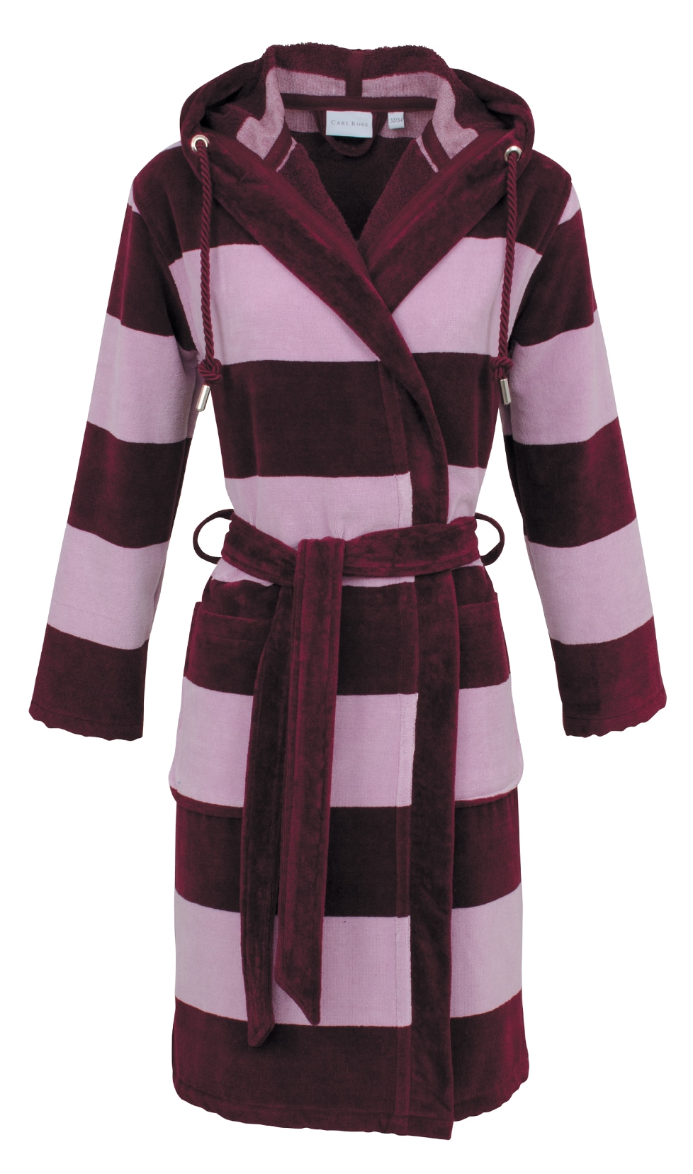 Carl Ross Damenbademantel "velours" 1 Stk. Kapuze (Kurz) günstig online kaufen