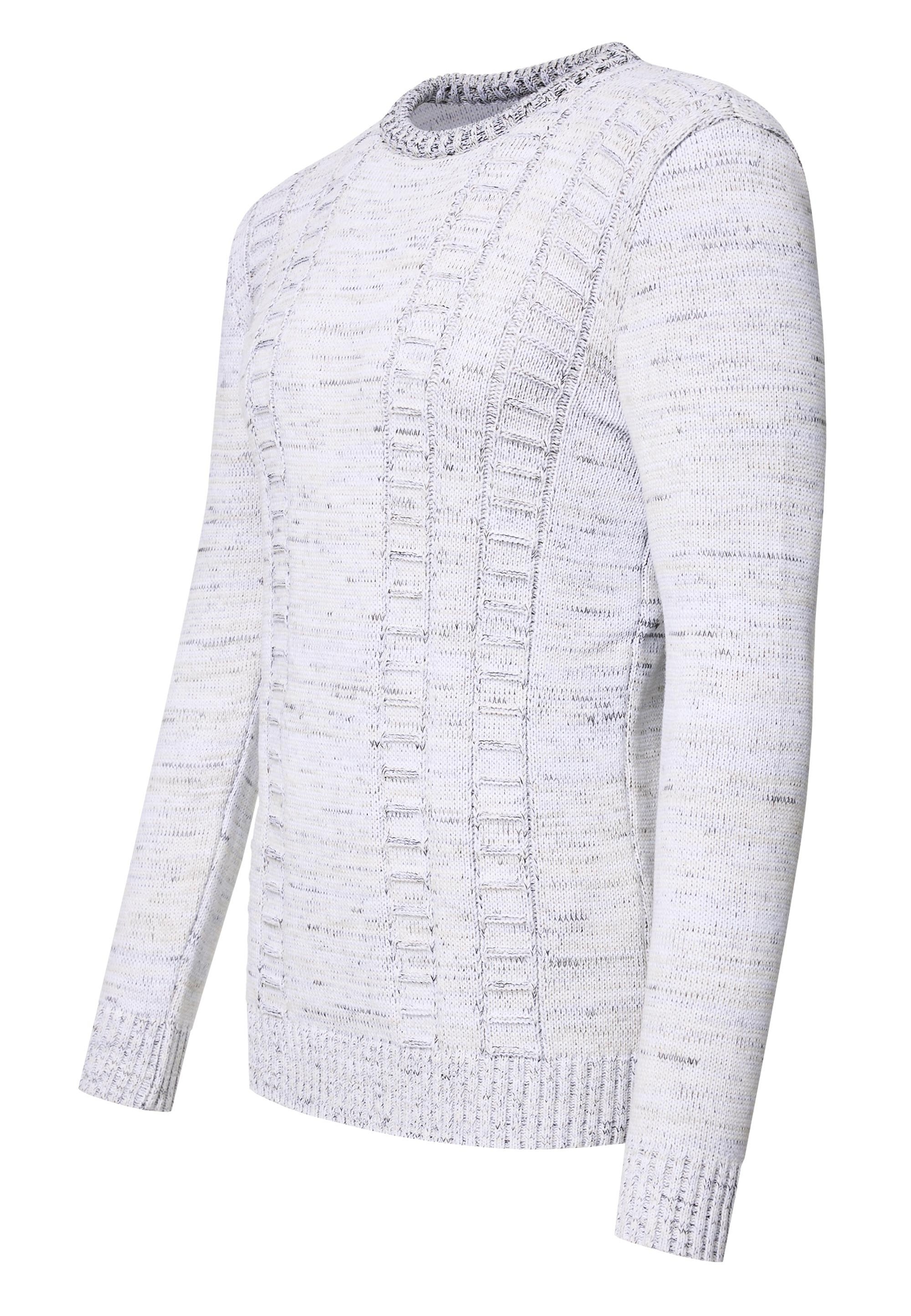 Rusty Neal Strickpullover mit meliertem Design