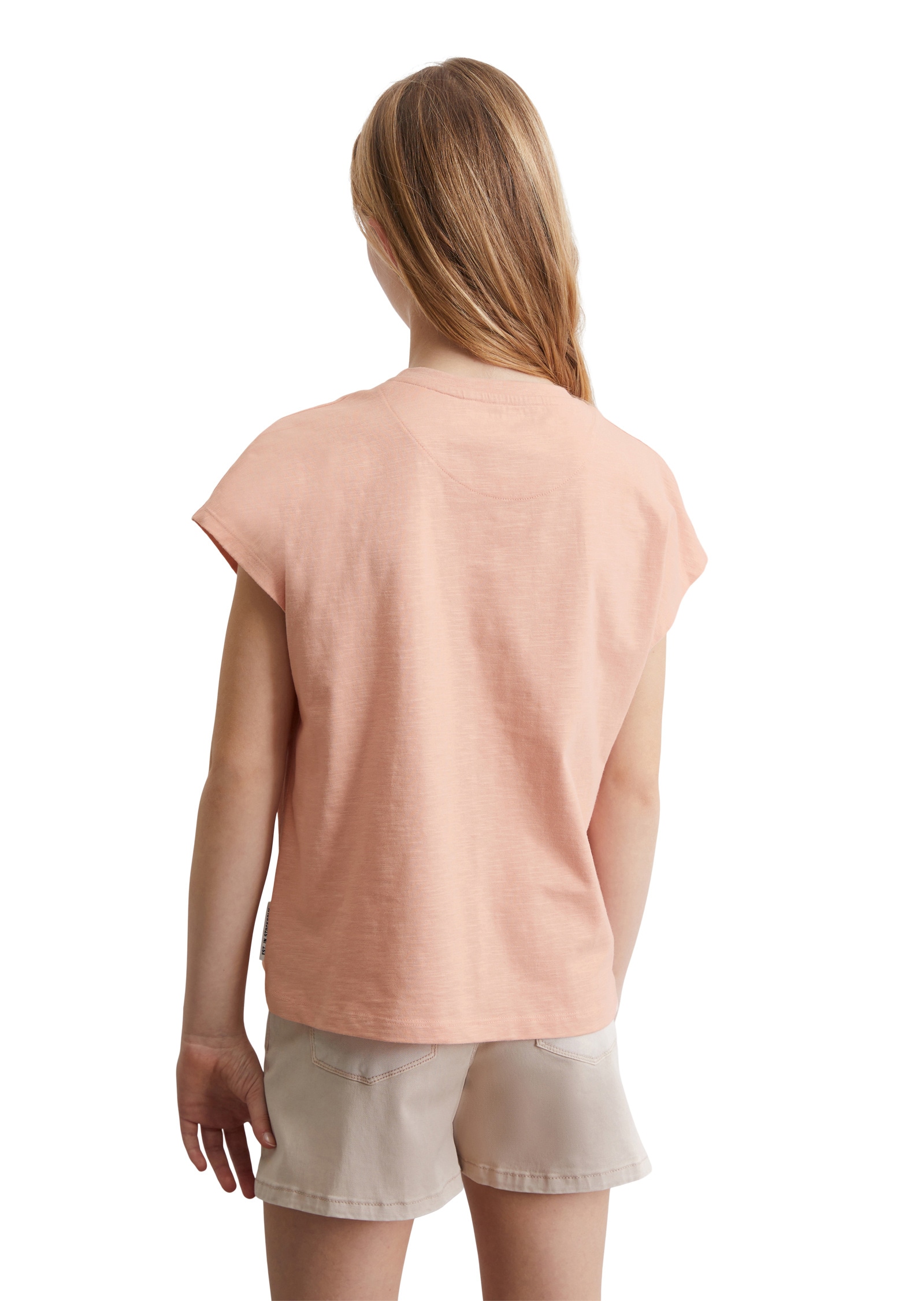Marc O'Polo T-Shirt »mit dekorativer Stickerei«