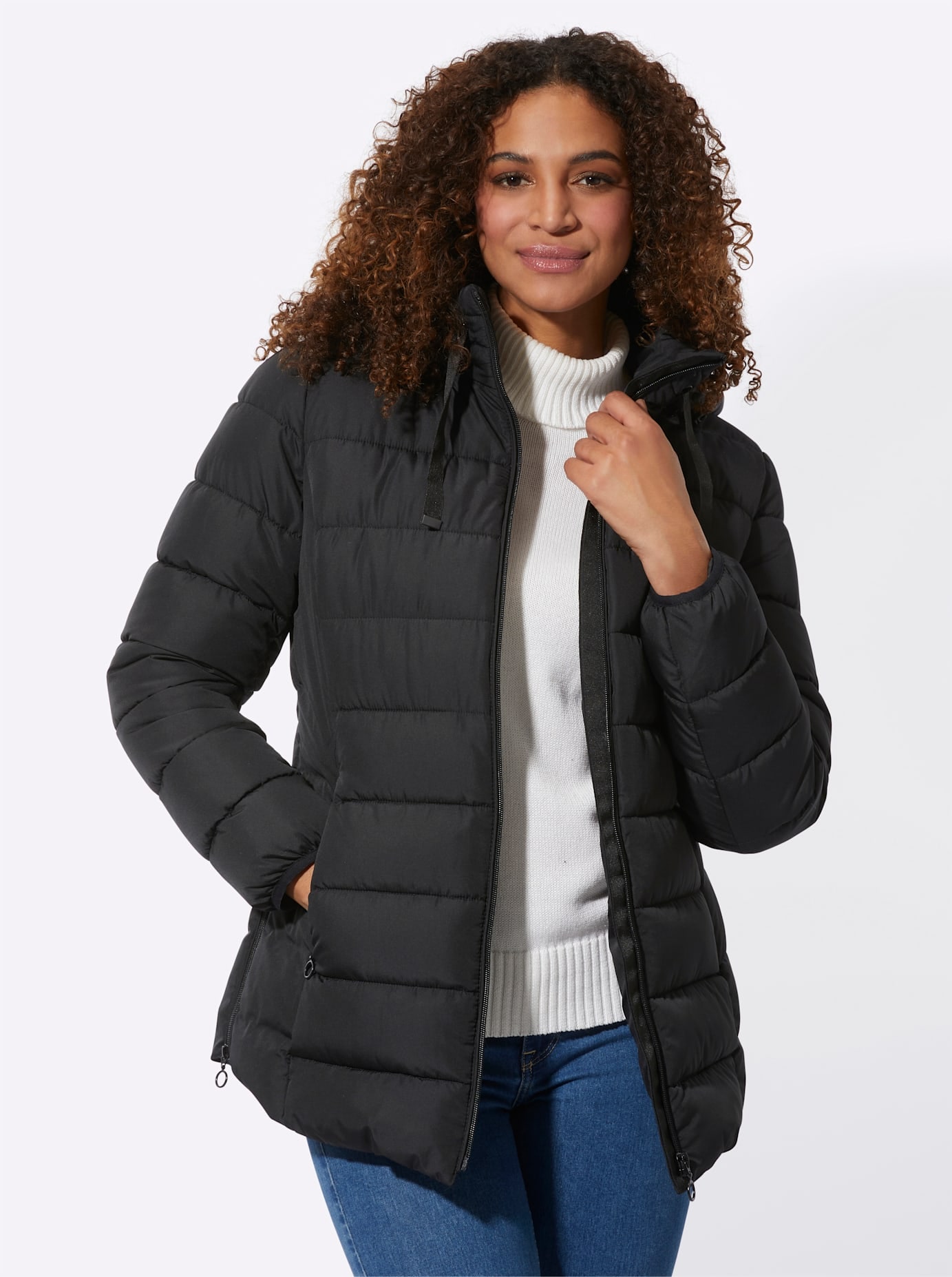 Casual Looks Steppjacke, mit Kapuze günstig online kaufen