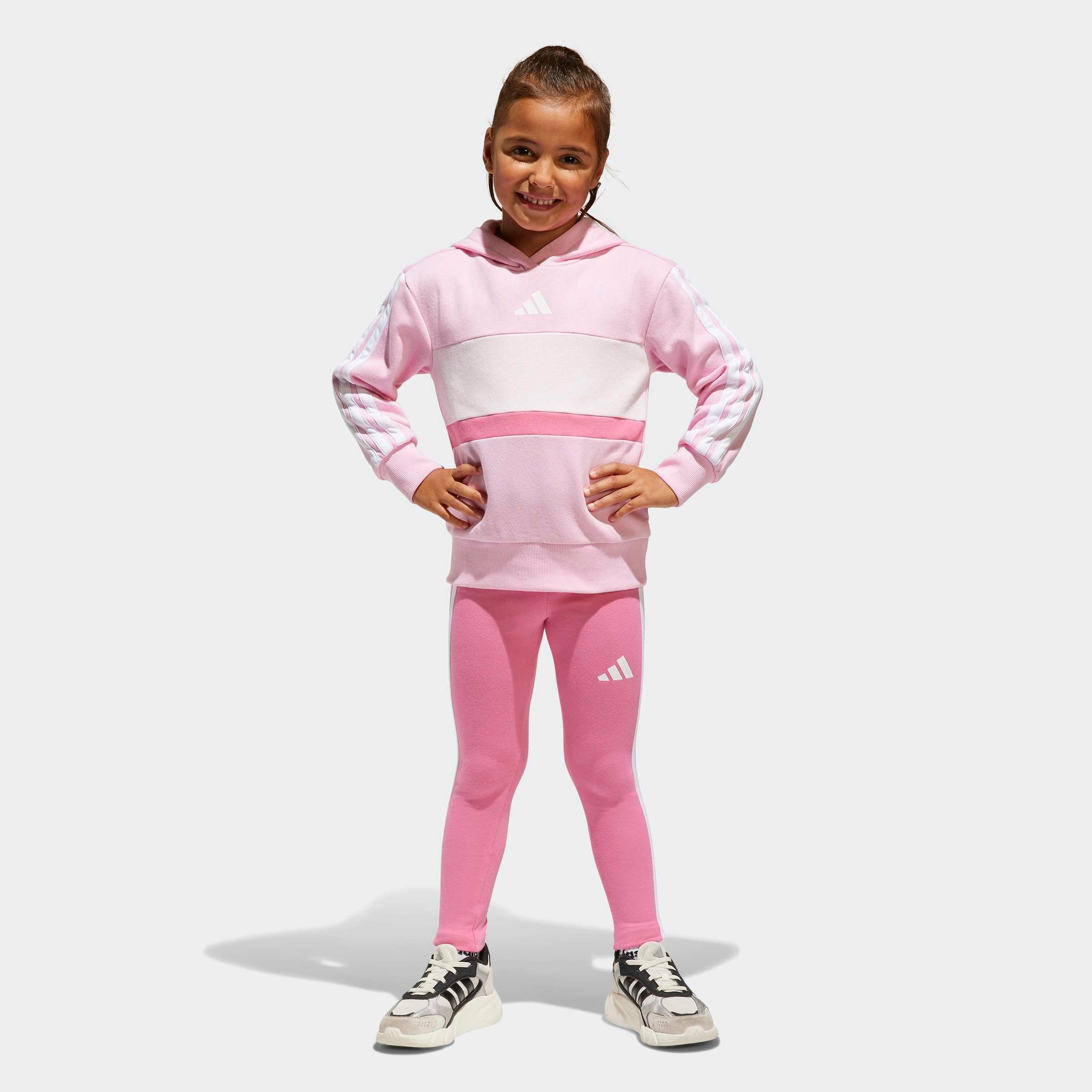 adidas Sportswear Trainingsanzug »LG 3S TIB FL ST«, (2 tlg.)
