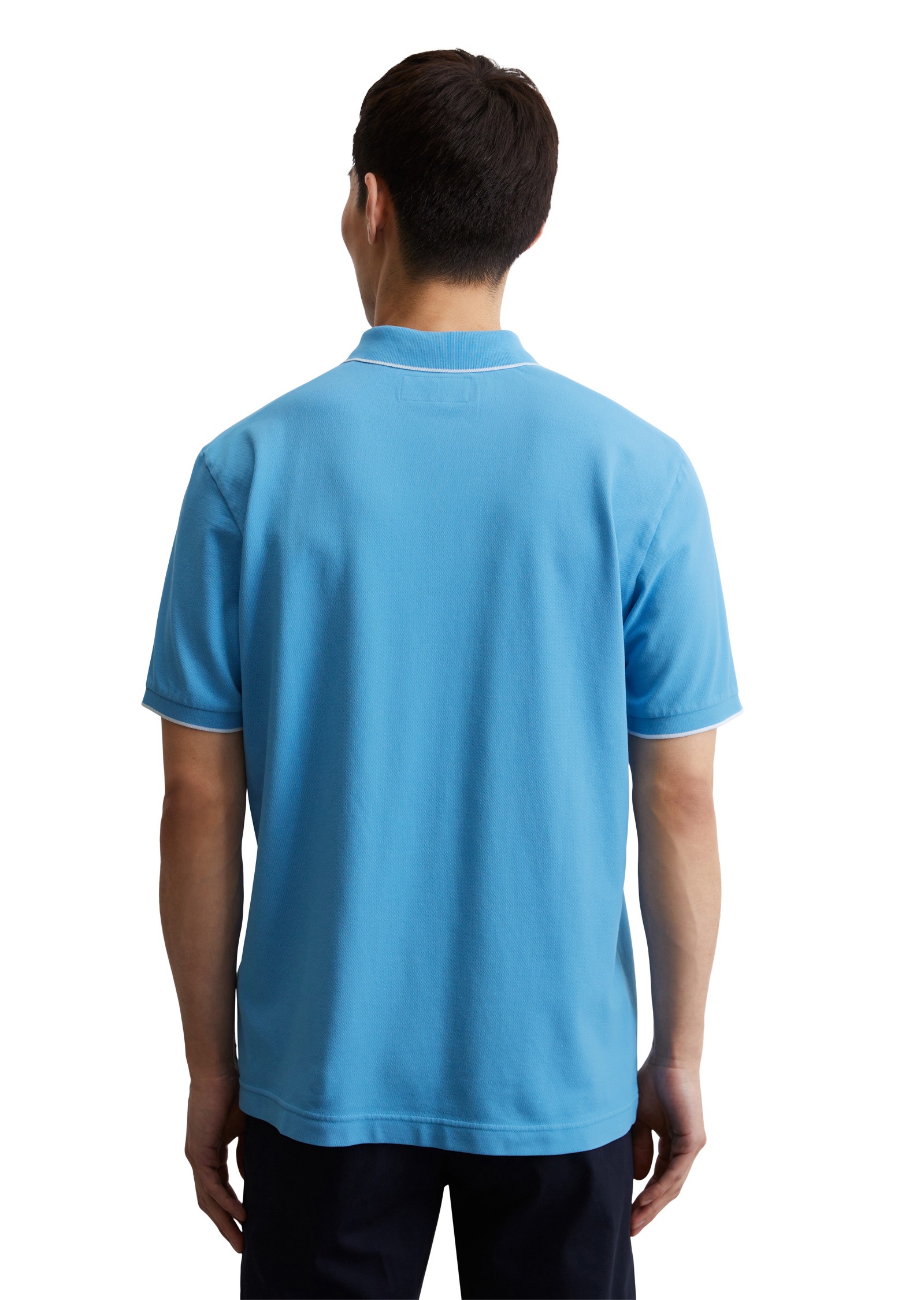 Marc O'Polo Poloshirt »aus Bio-Baumwoll-Mix«