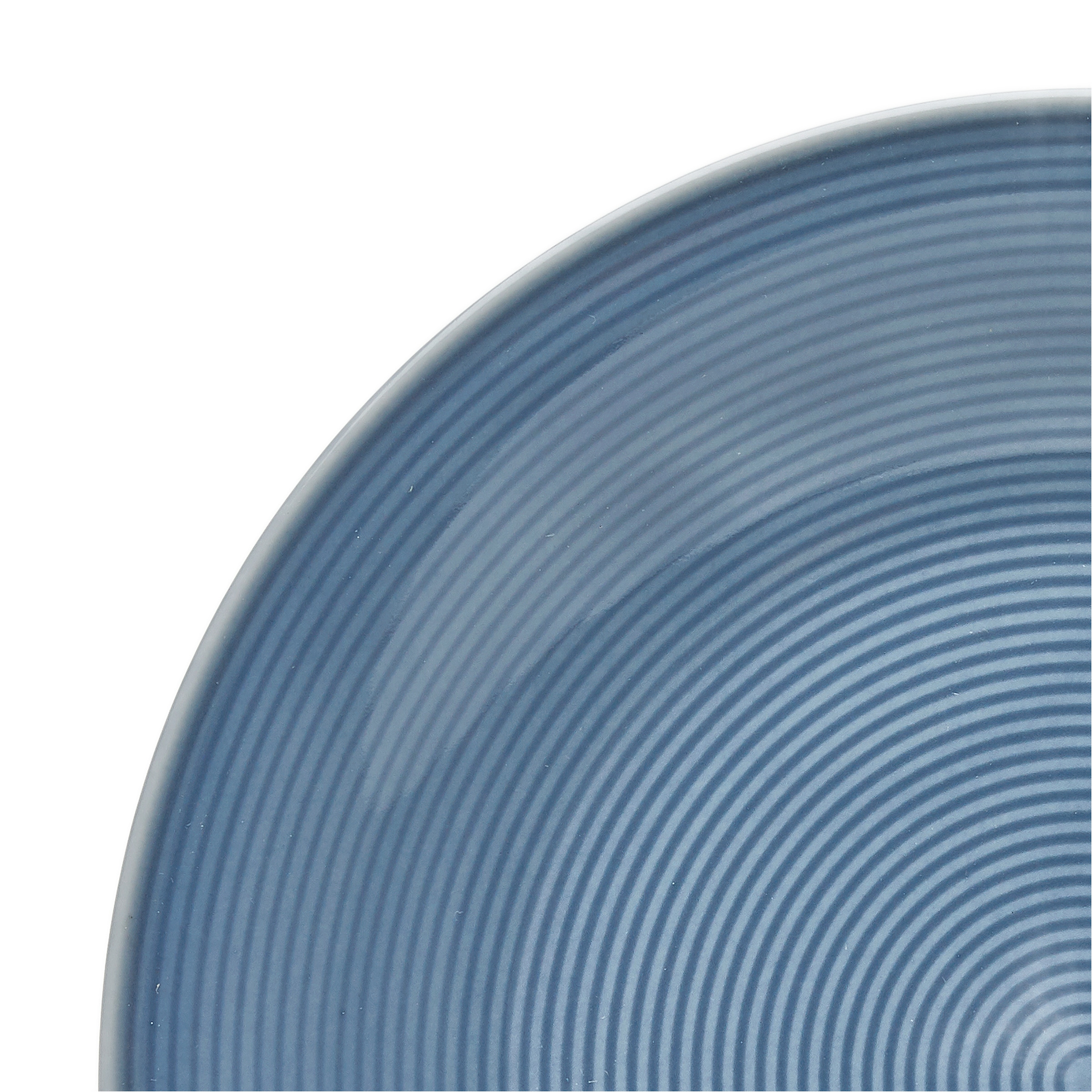 van Well Dessertteller »Jive, Teller 21 cm, 6 Stück«, (Set, 6 St.), dezentes Spiraldekor, spülmaschinen-und mikrowellengeeignet